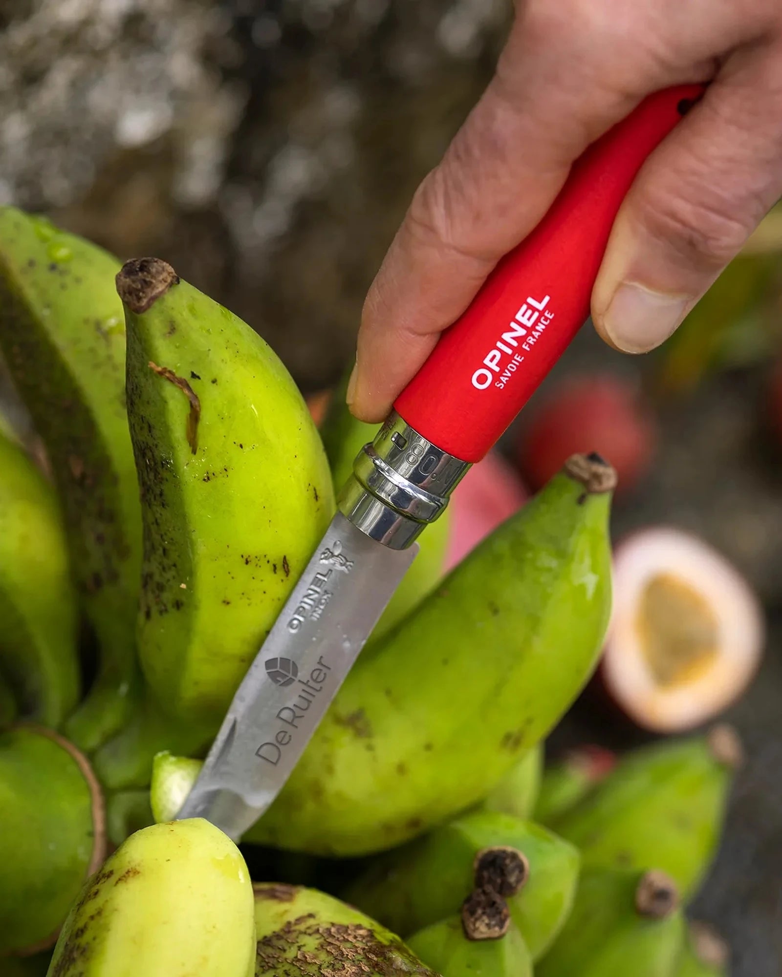 Custom stainless-steel Opinel No.08 Colorama knife - 1