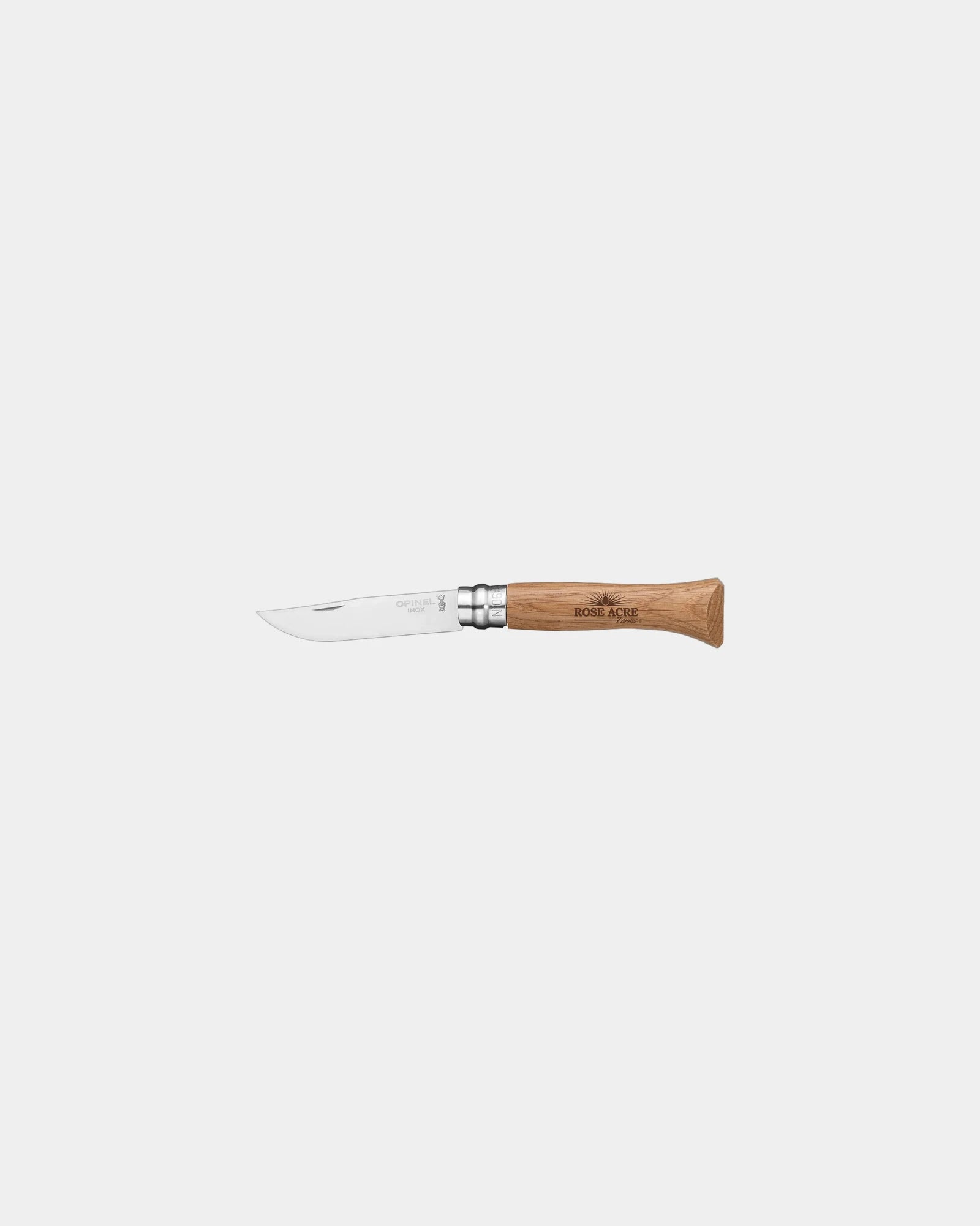 Custom stainless steel Opinel No 08 folding knife - 1