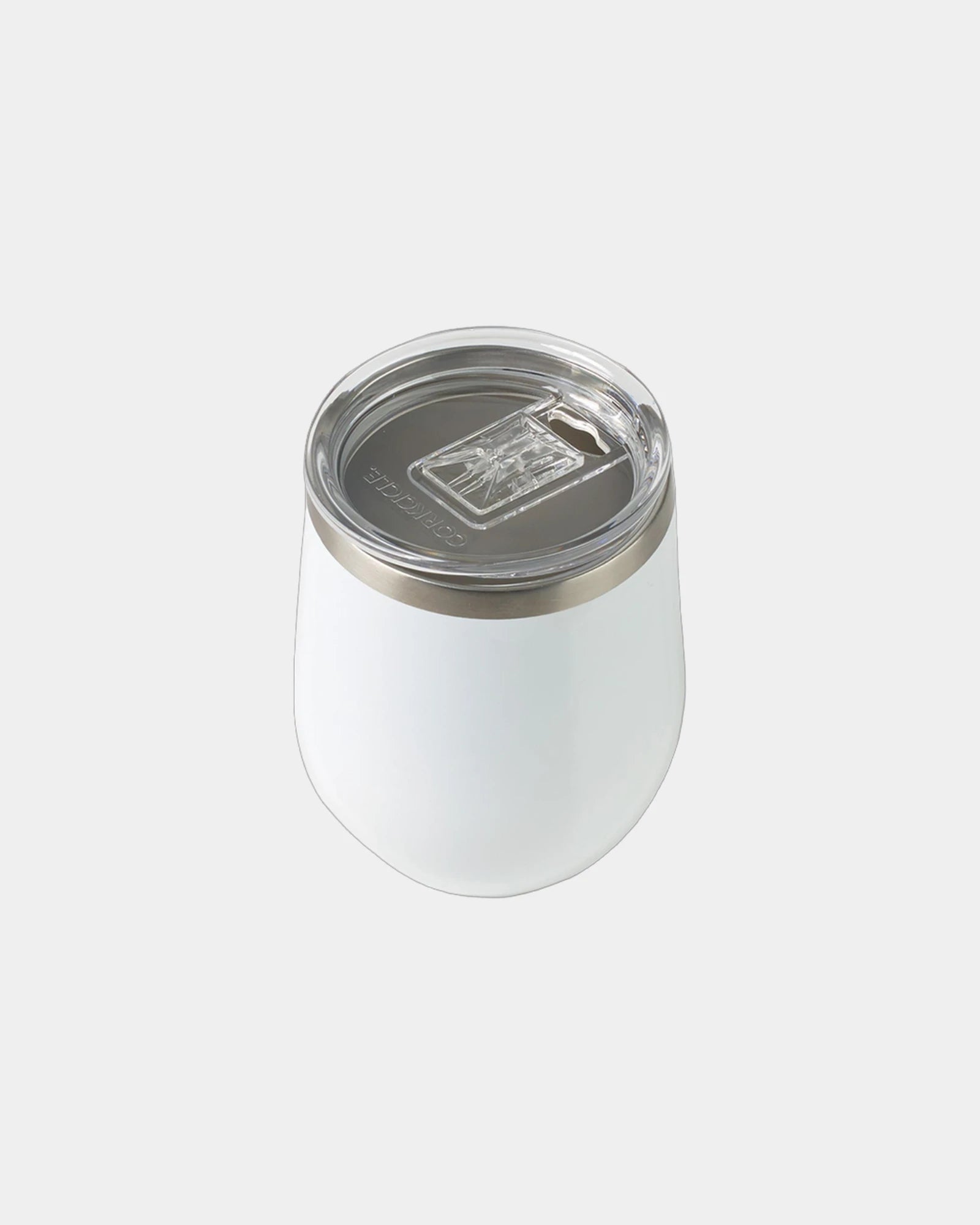 Custom insulated stainless steel Corkcicle wine cup - 1