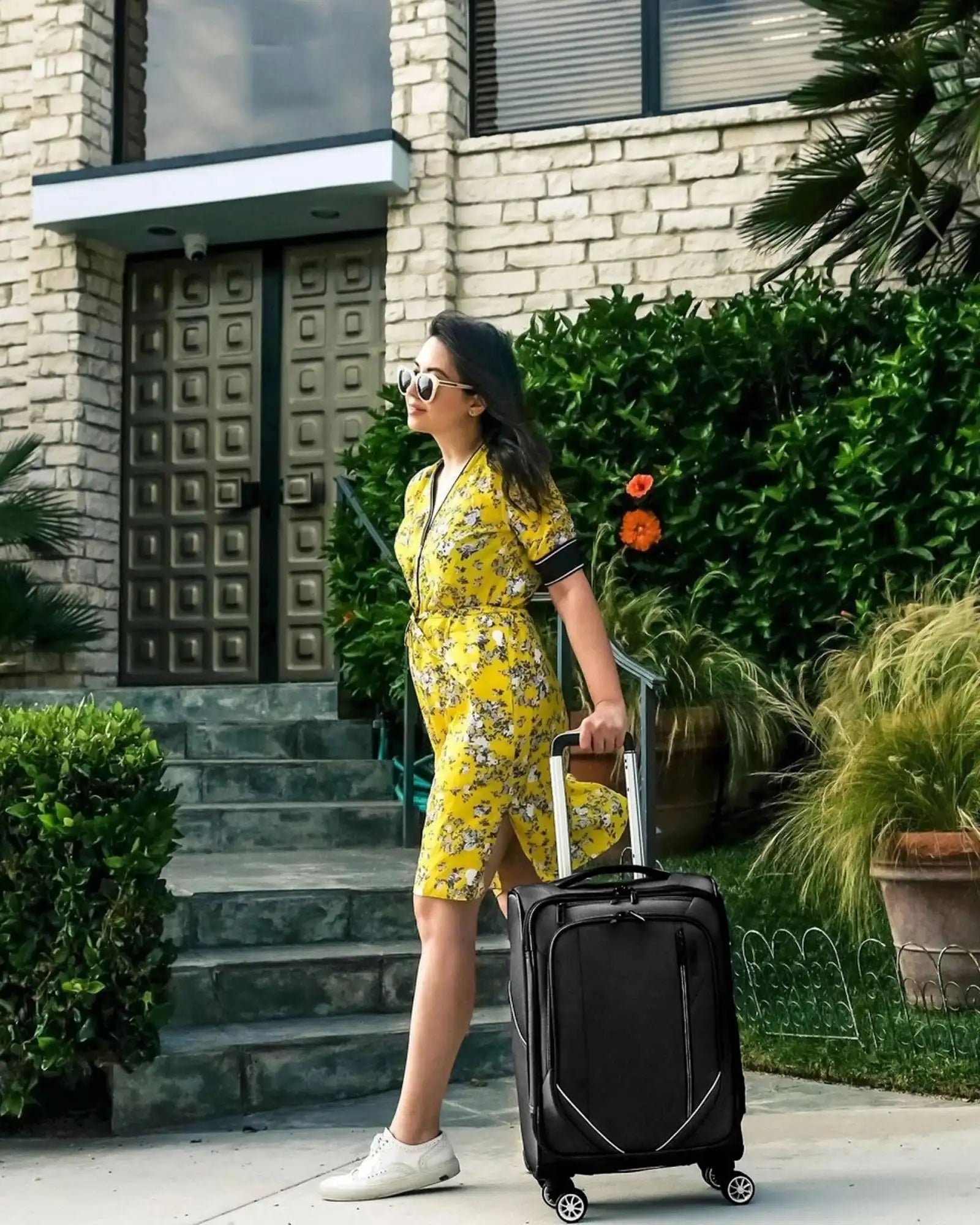 Custom polyester American Tourister Zoom Turbo 20" spinner - 9