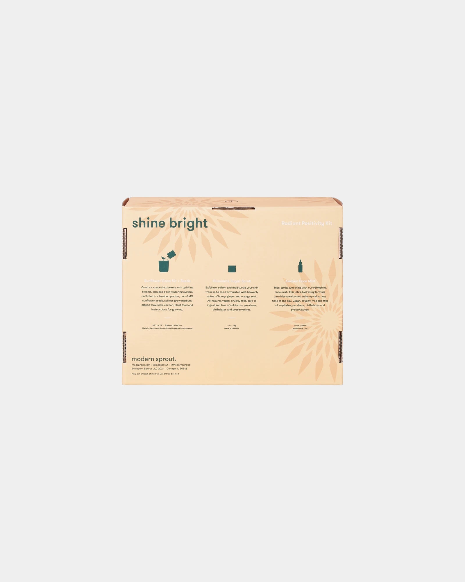 Custom sunflower self-care kit for companies and teams - 1