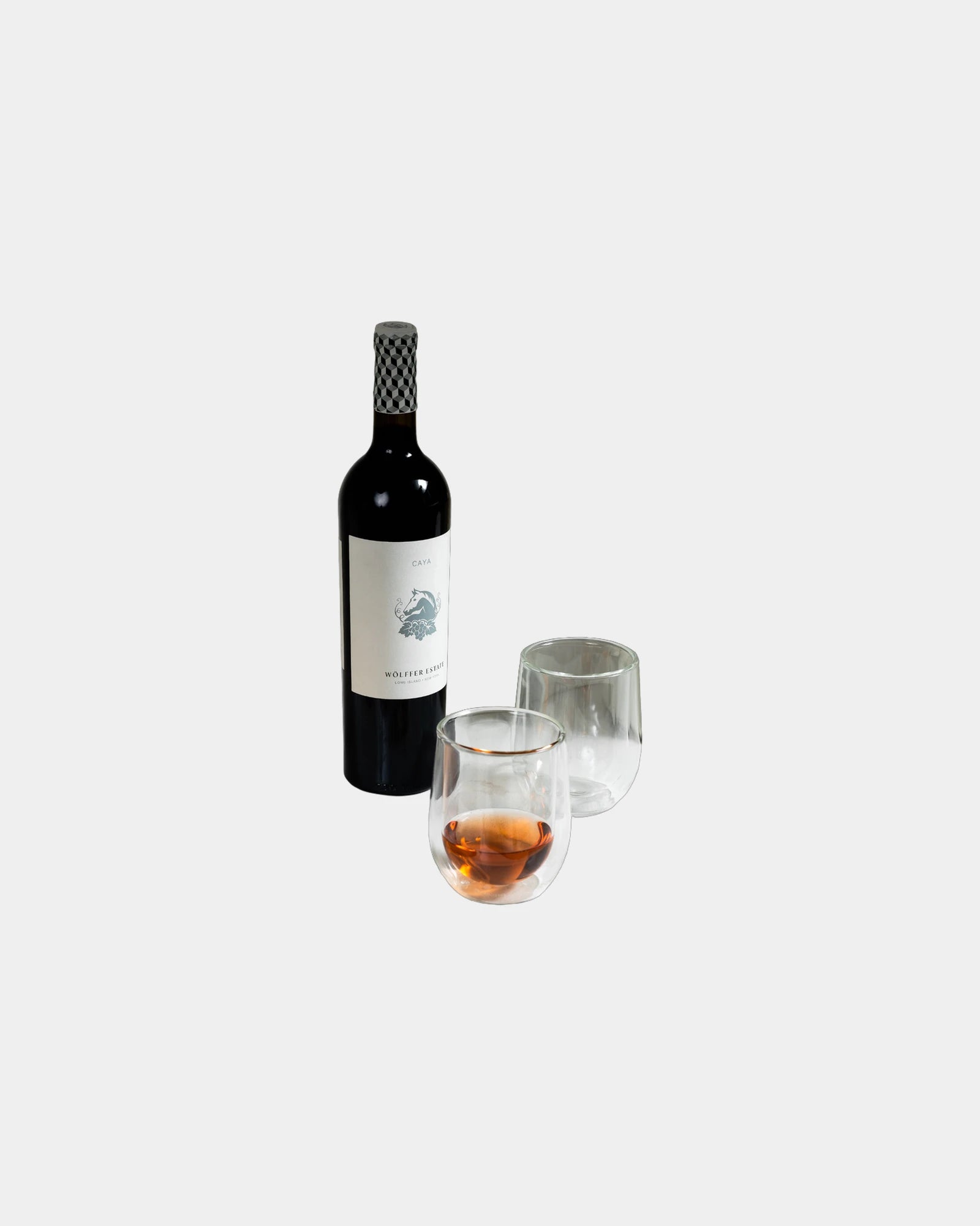 Custom double-wall Corkcicle stemless glass set of 2 - 3