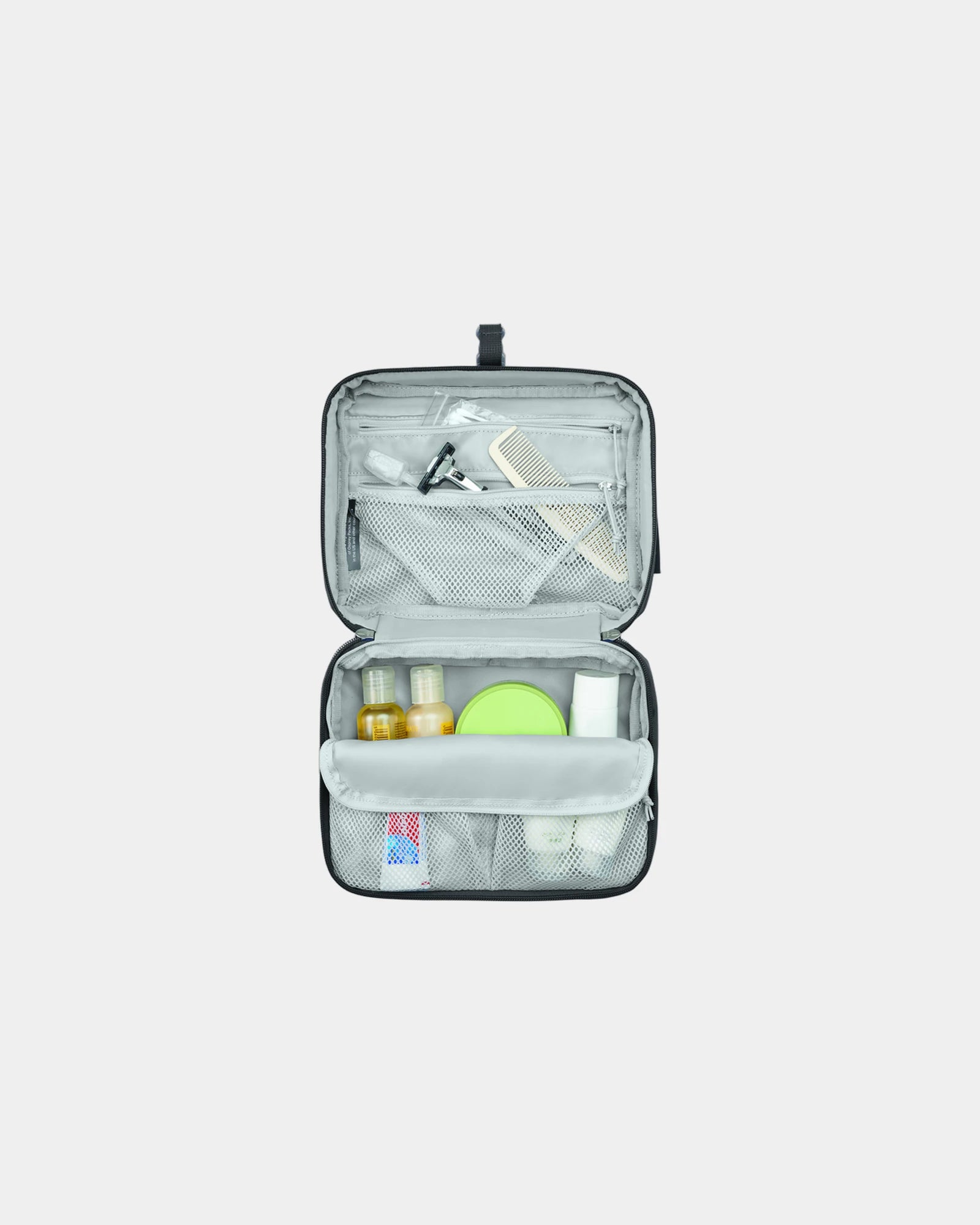 Custom recycled polyester hanging toiletry kit - 1