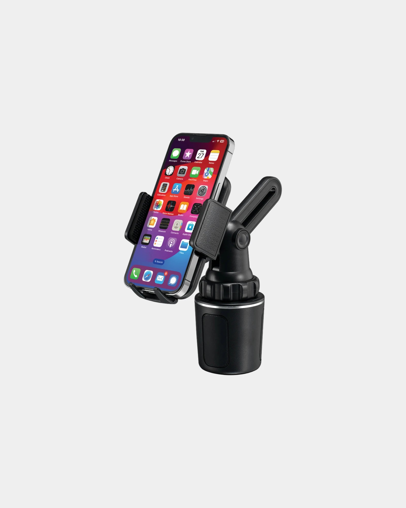 Custom aluminum alloy cup mount phone holder - 1