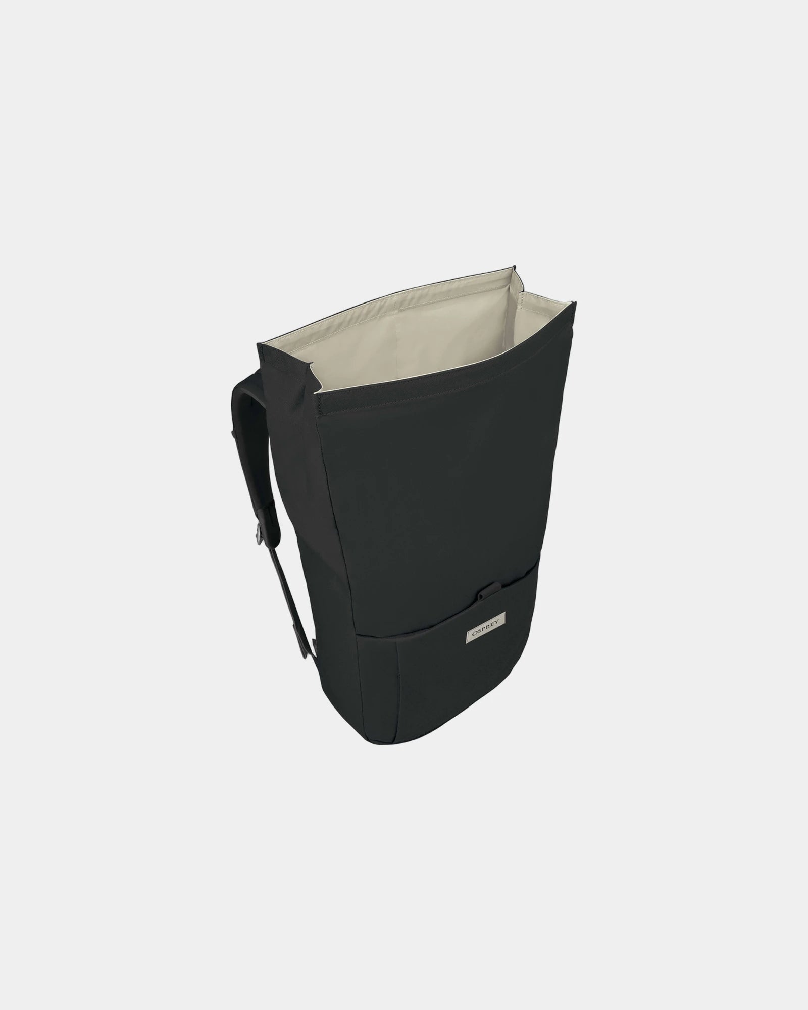 Branded recycled roll top backpack with laptop sleeve - 1