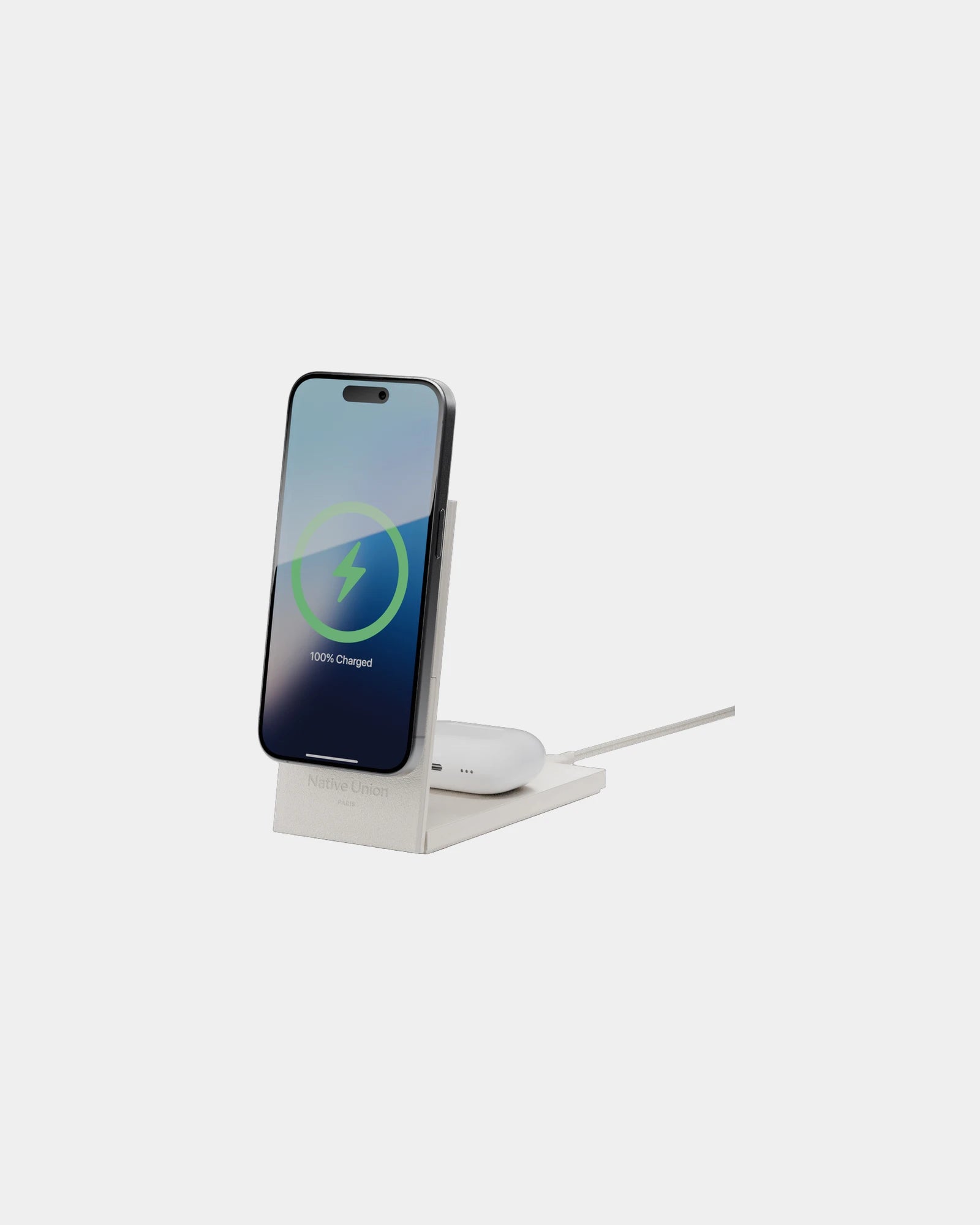 Custom Qi2 wireless charger 2-in-1 MagSafe compatible - 1