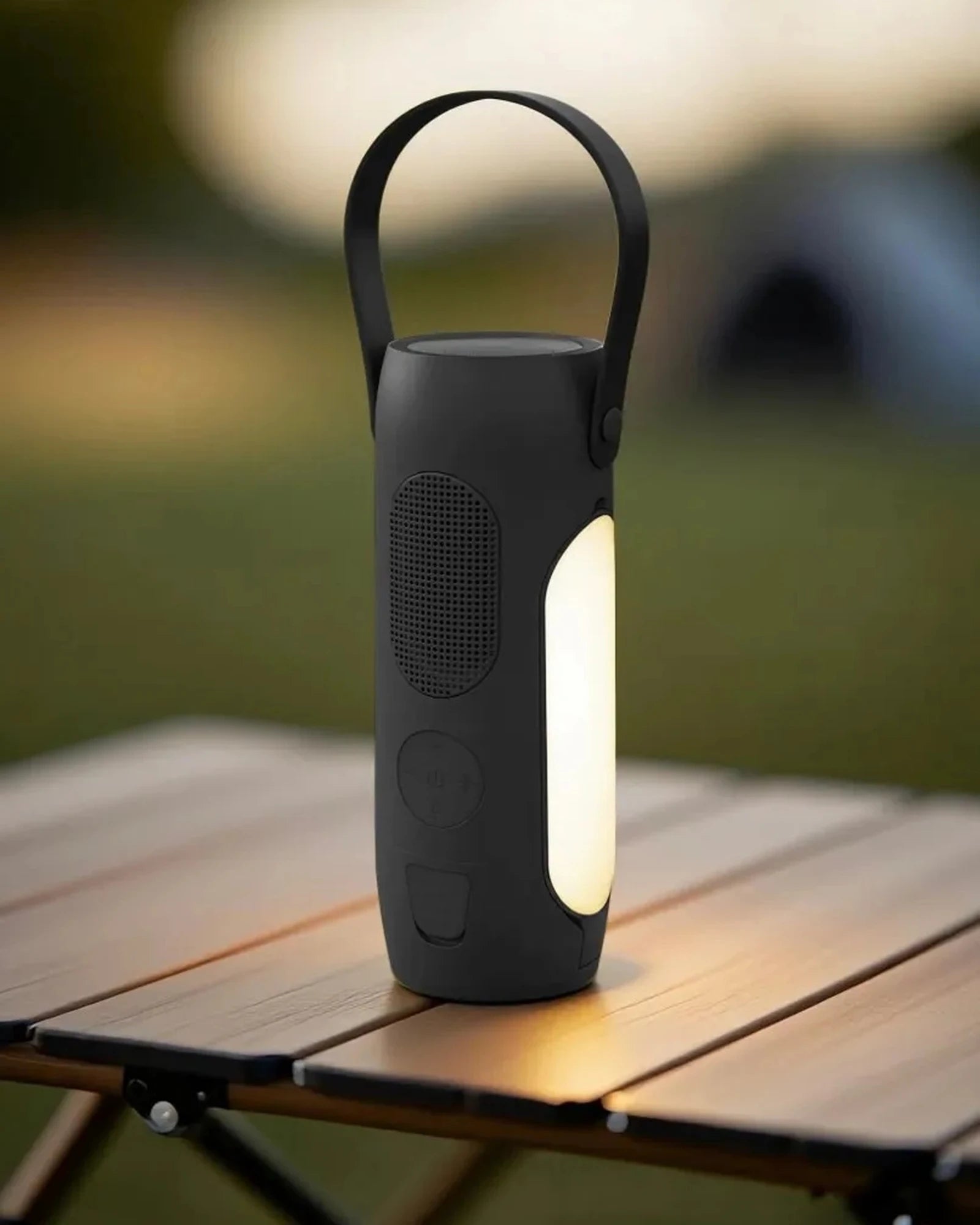 Custom IPX4 water-resistant flashlight power bank - 12
