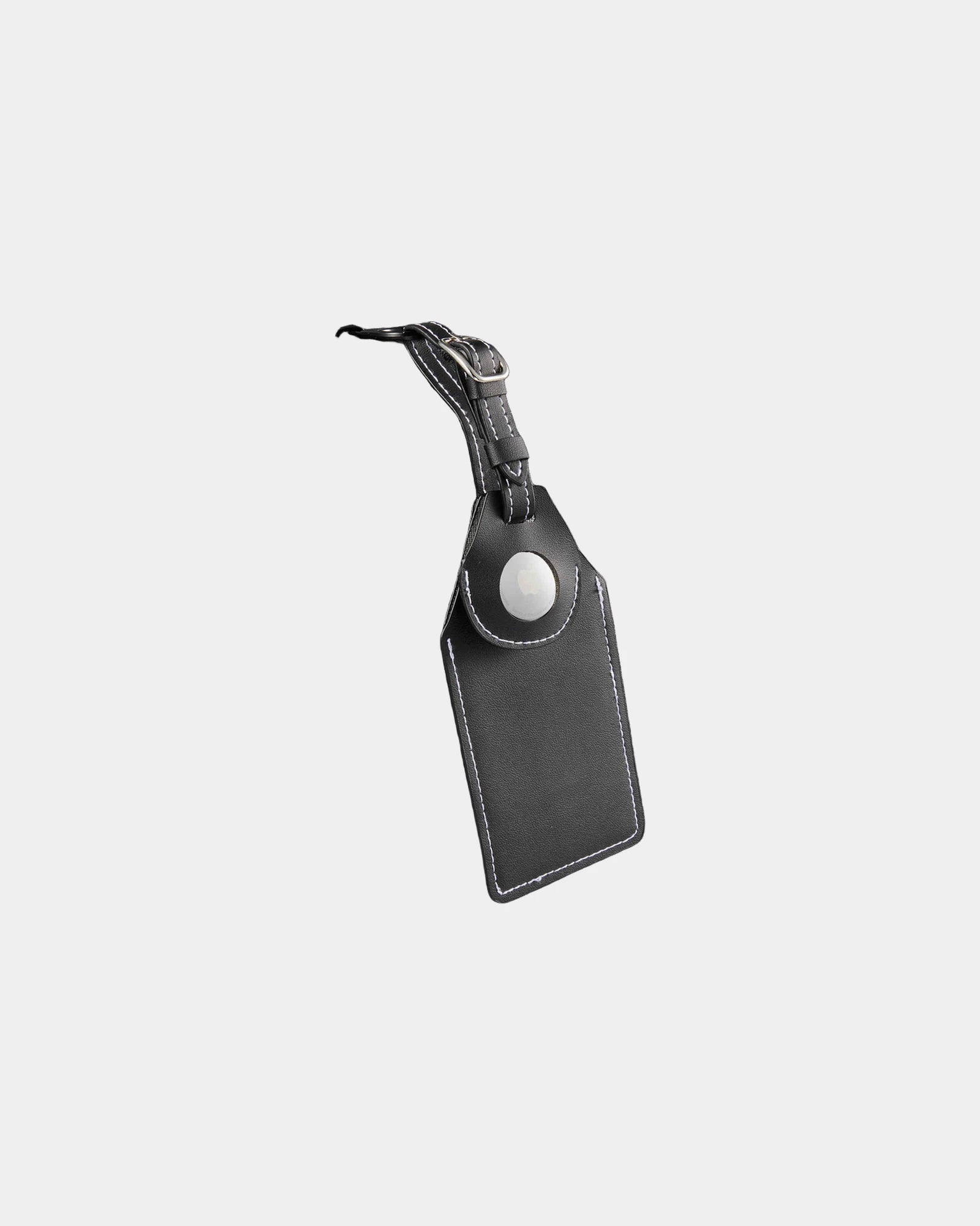Custom RPET luggage tag with AirTag holder - 1