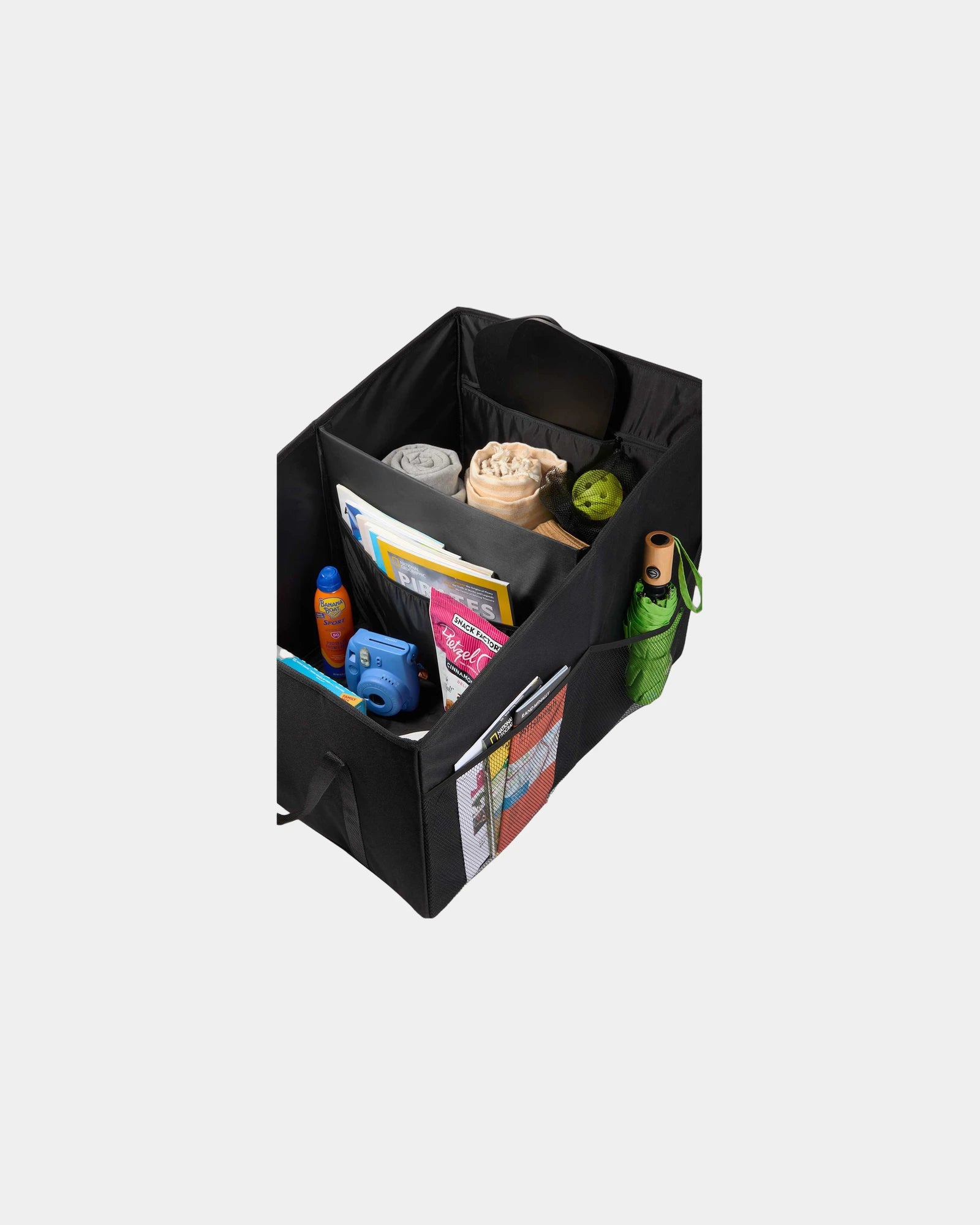 Custom recycled 600D trunk organizer for vehicles - 1