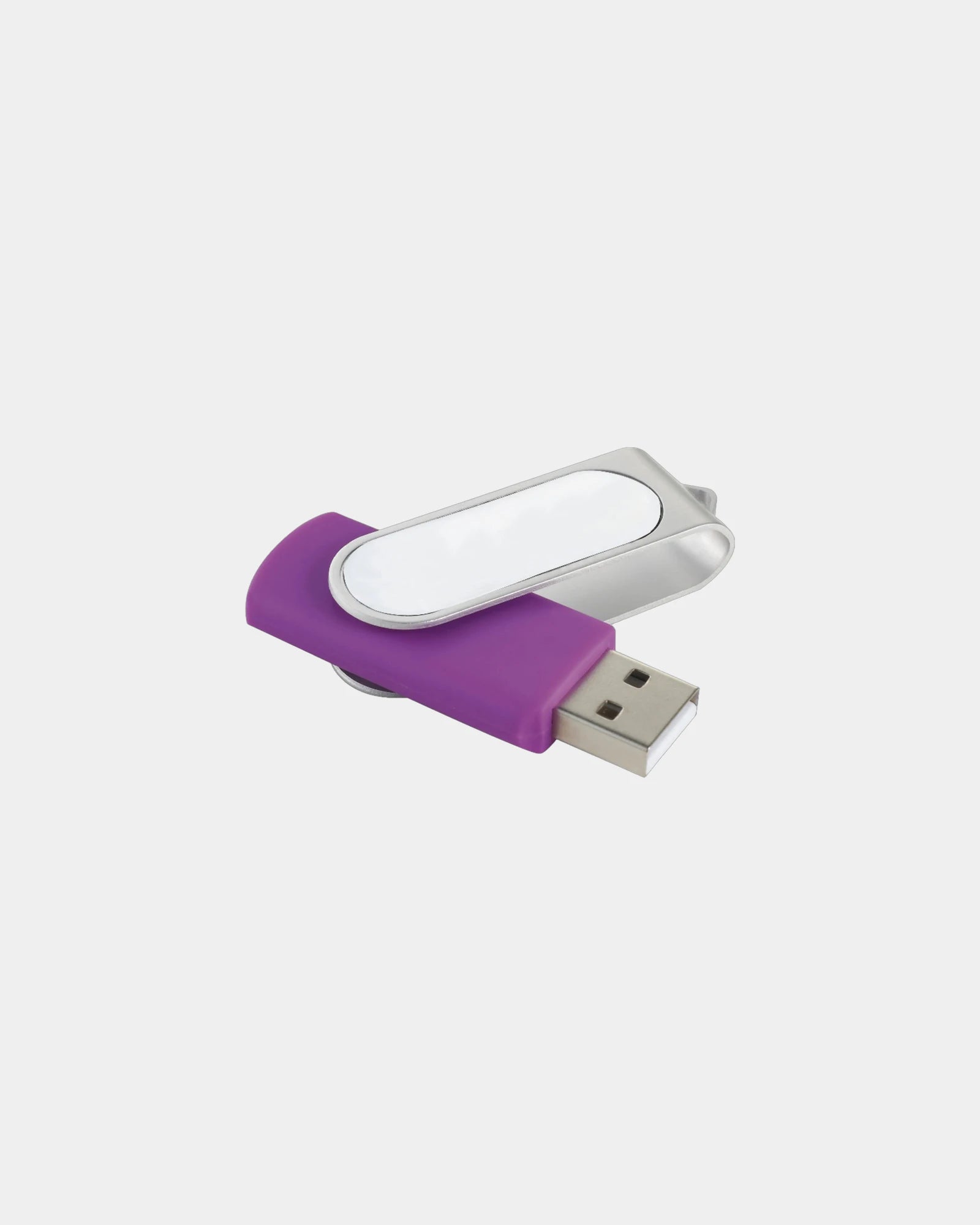 Custom laser-engraved aluminum 1GB flash drive - 1