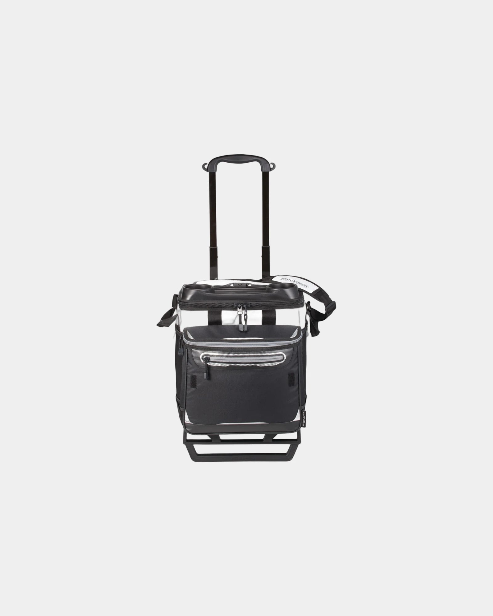 Custom 58-can rolling cooler with telescopic handle - 1