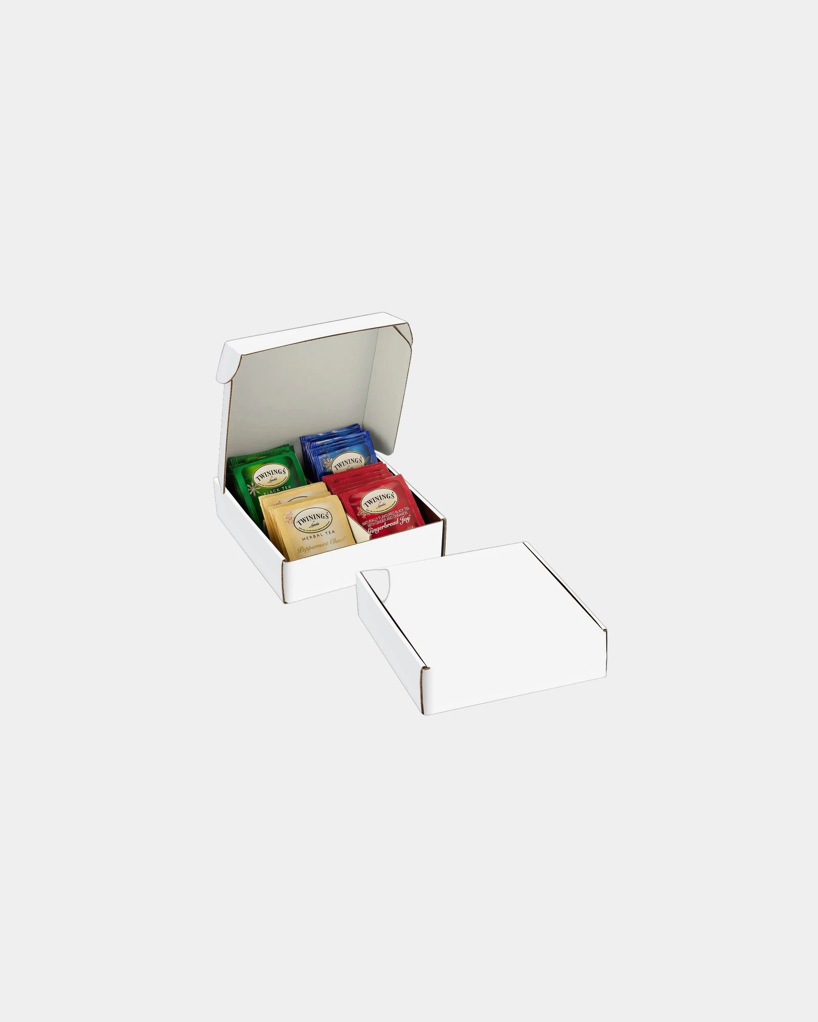 Custom holiday tea gift set 32-count four flavors - 1