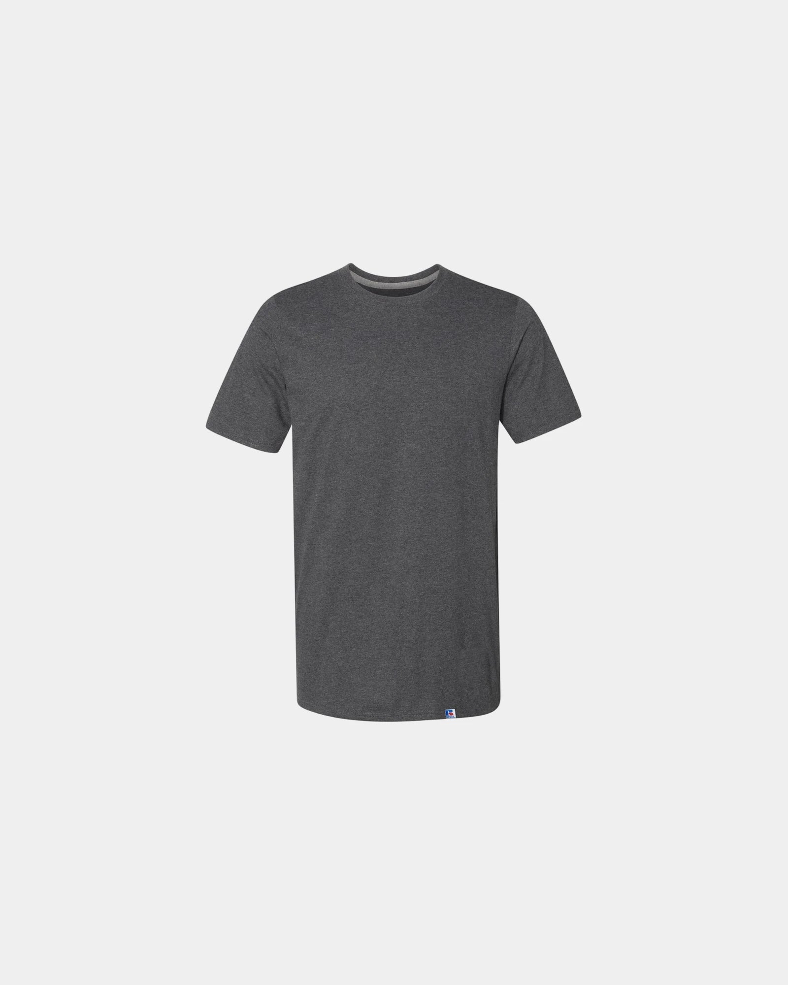 Custom moisture-wicking Russell Athletic Dri Power T-Shirt - Black Heather