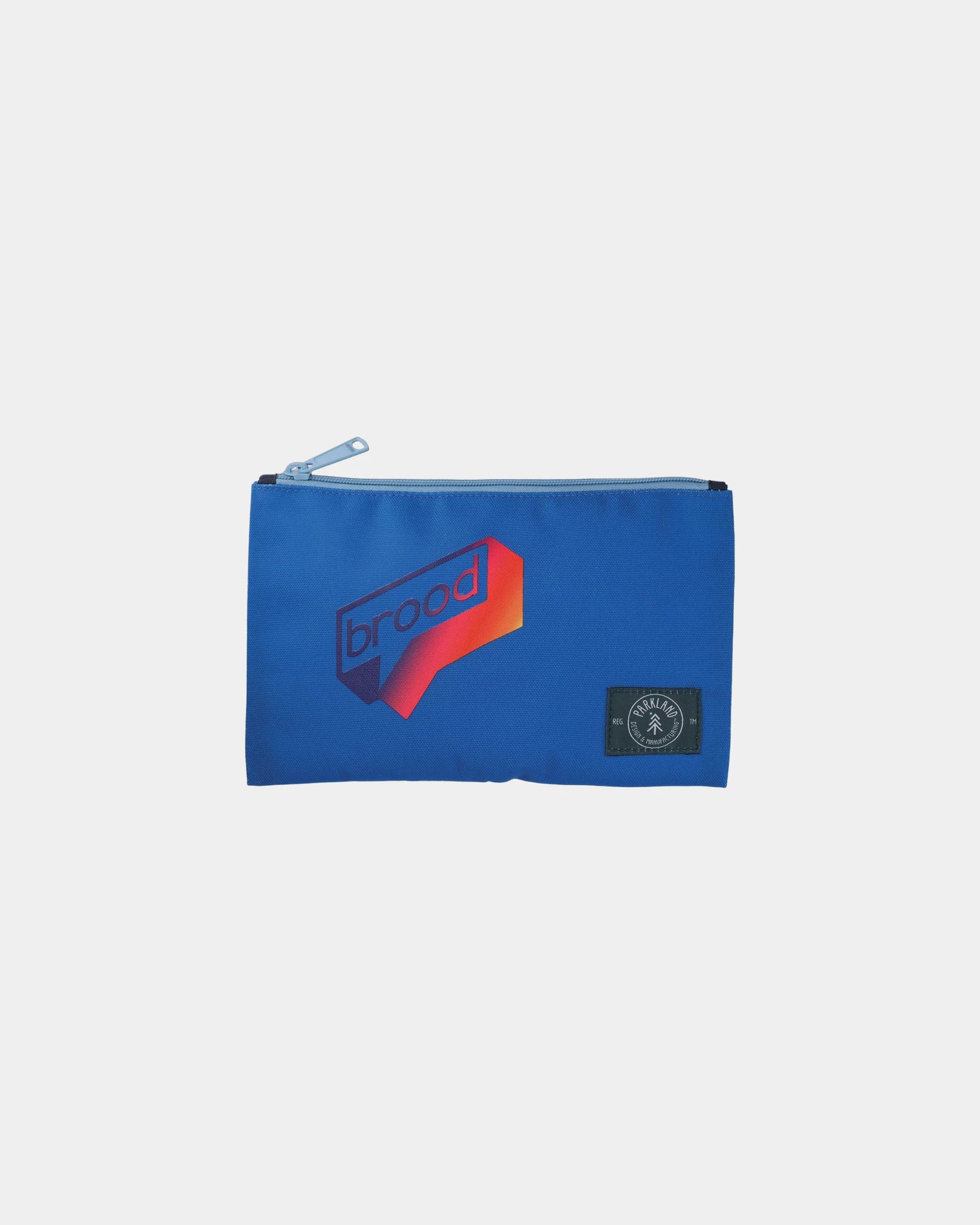 Custom recycled polyester travel pouch 6" x 9.5" - 1