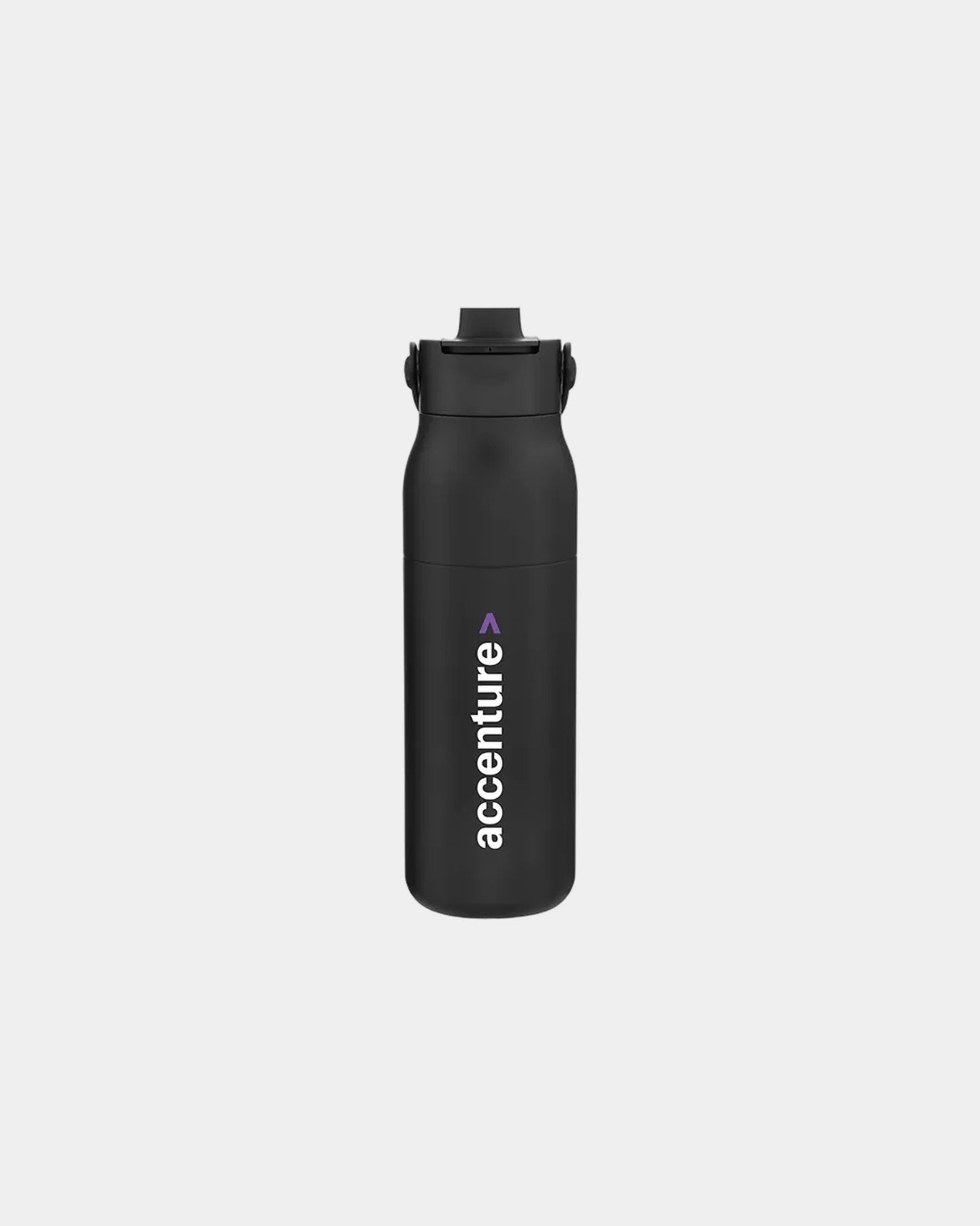 Custom stainless steel LARQ Purevis 2 water bottle - Black