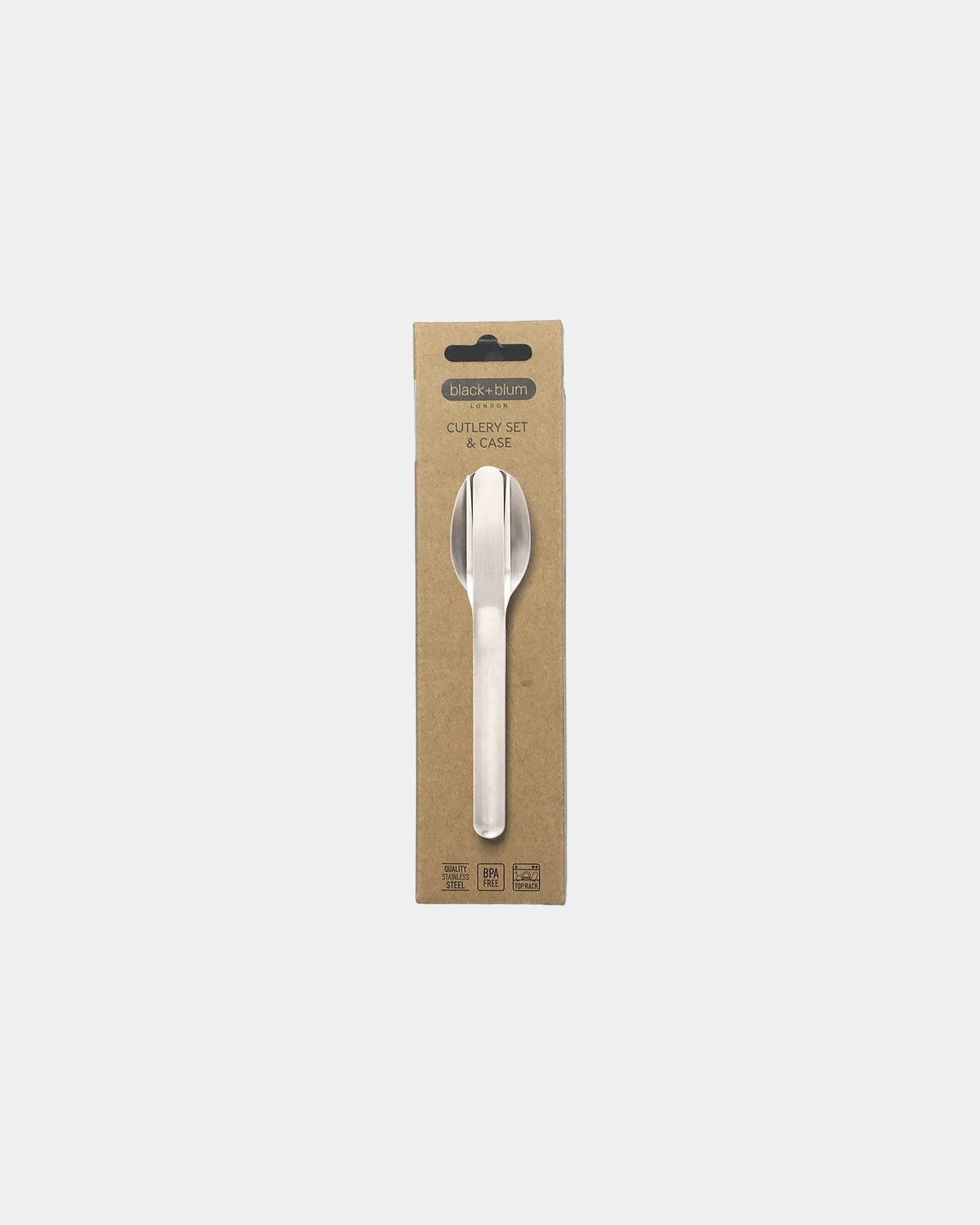 Custom stainless steel nesting utensil set with case - 1