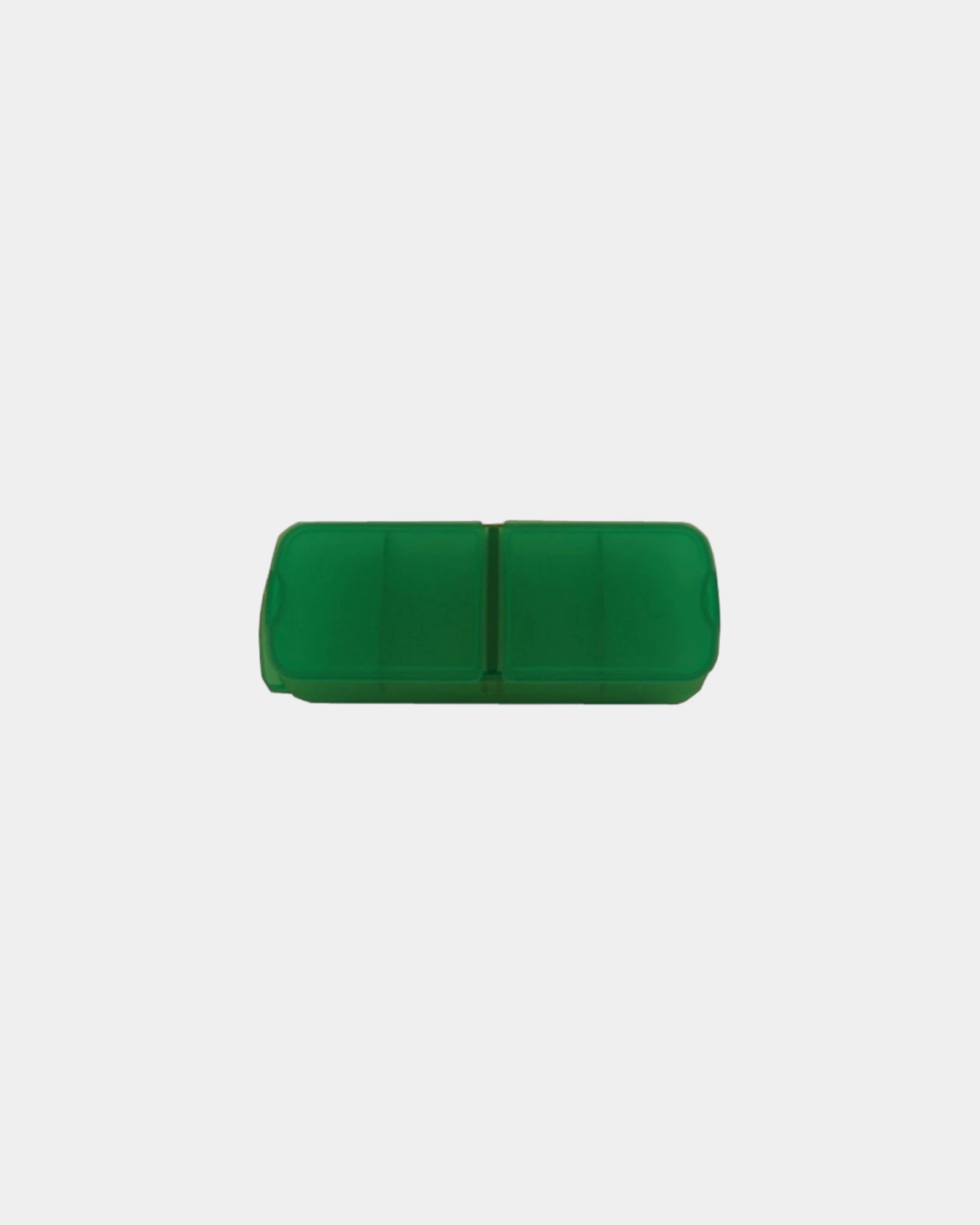 Custom translucent bandage dispenser with pill case - Translucent Green