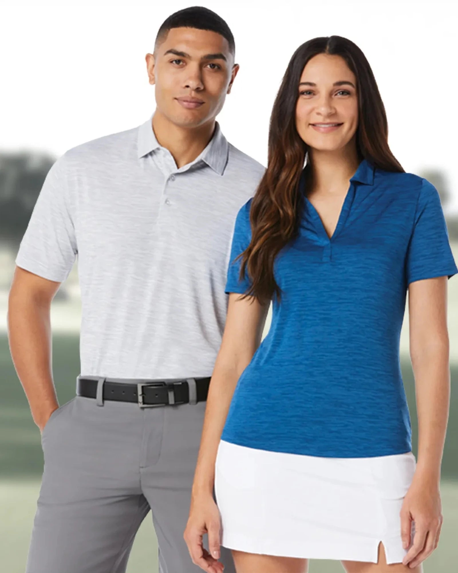 Custom moisture-wicking Callaway men's polo shirt - 1