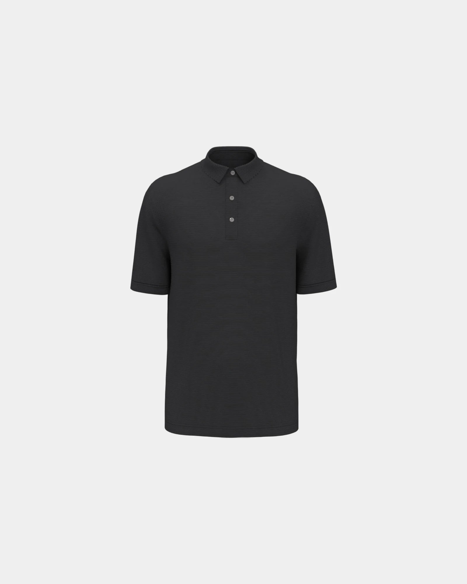 Custom moisture-wicking Callaway men's polo shirt - Black