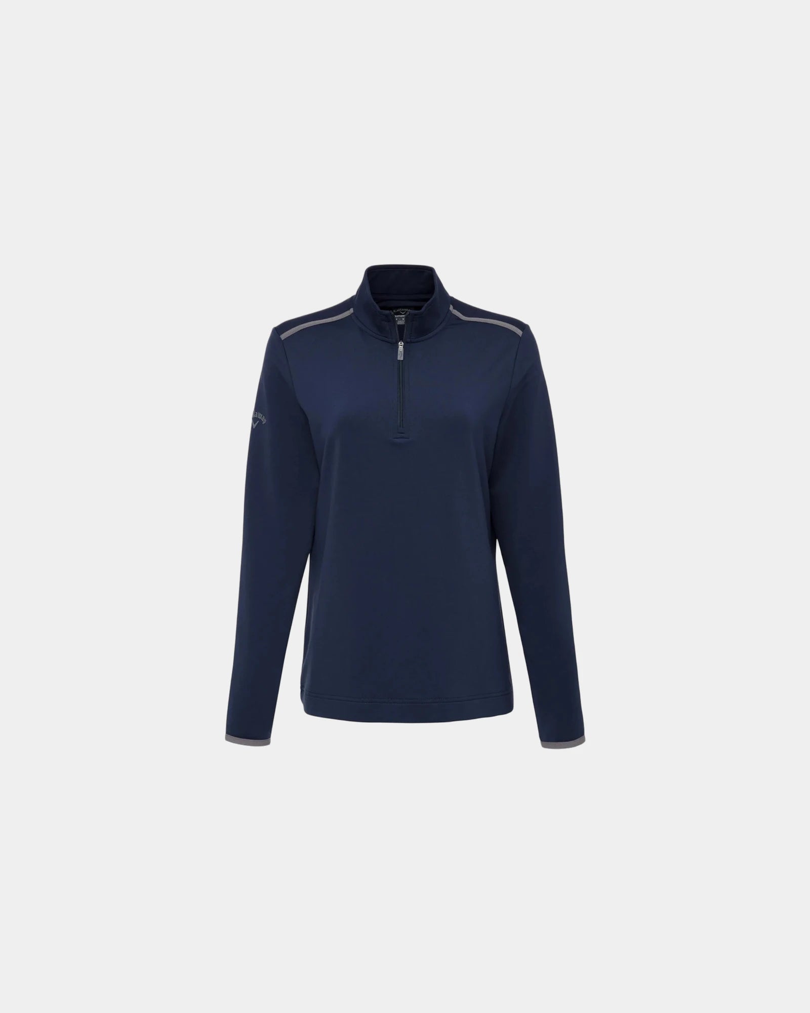 Custom moisture-wicking Callaway women's 1/4-zip pullover - Peacoat