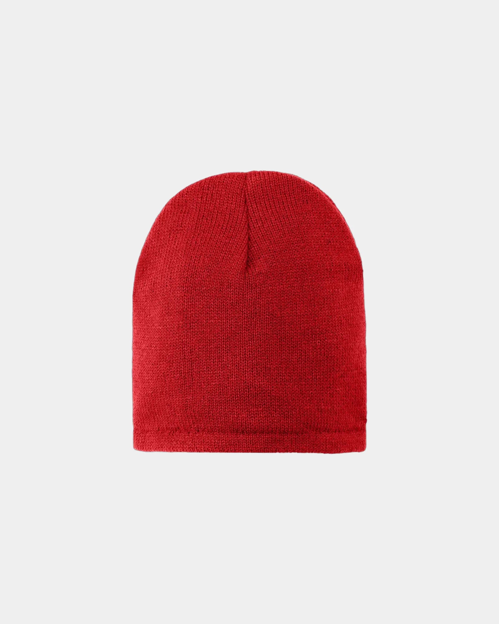 Custom fleece-lined beanie Port Authority cap - Athletic Red