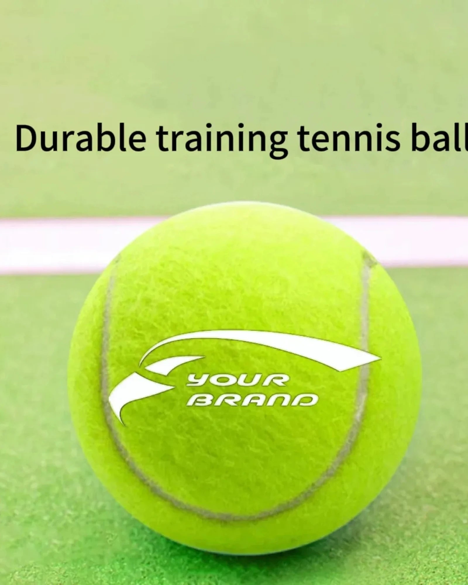 Custom wear-resistant tennis training balls - 1