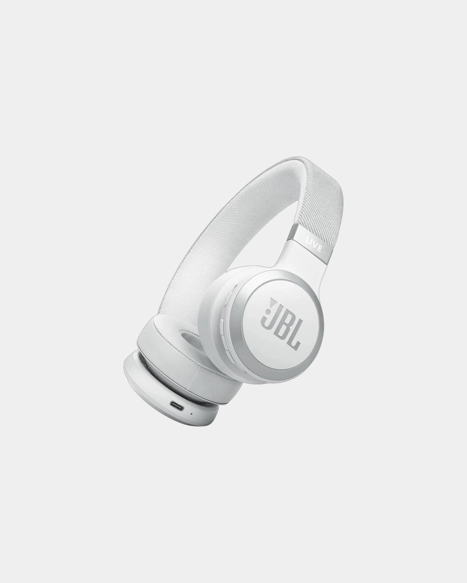 Custom wireless JBL Live 670NC noise-canceling headphones - White