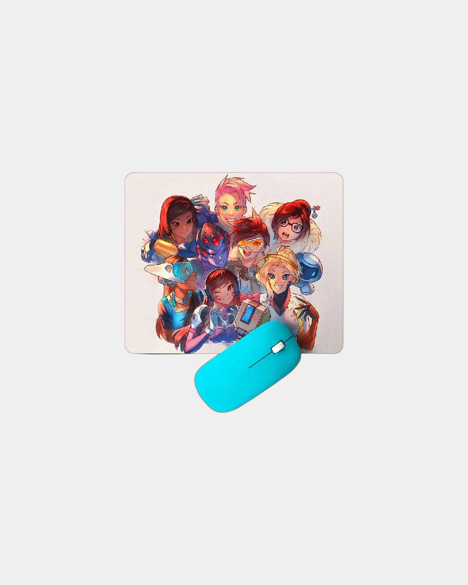 Custom full-color neoprene mouse pad 8.69 x 7.13 inches - Multi Color