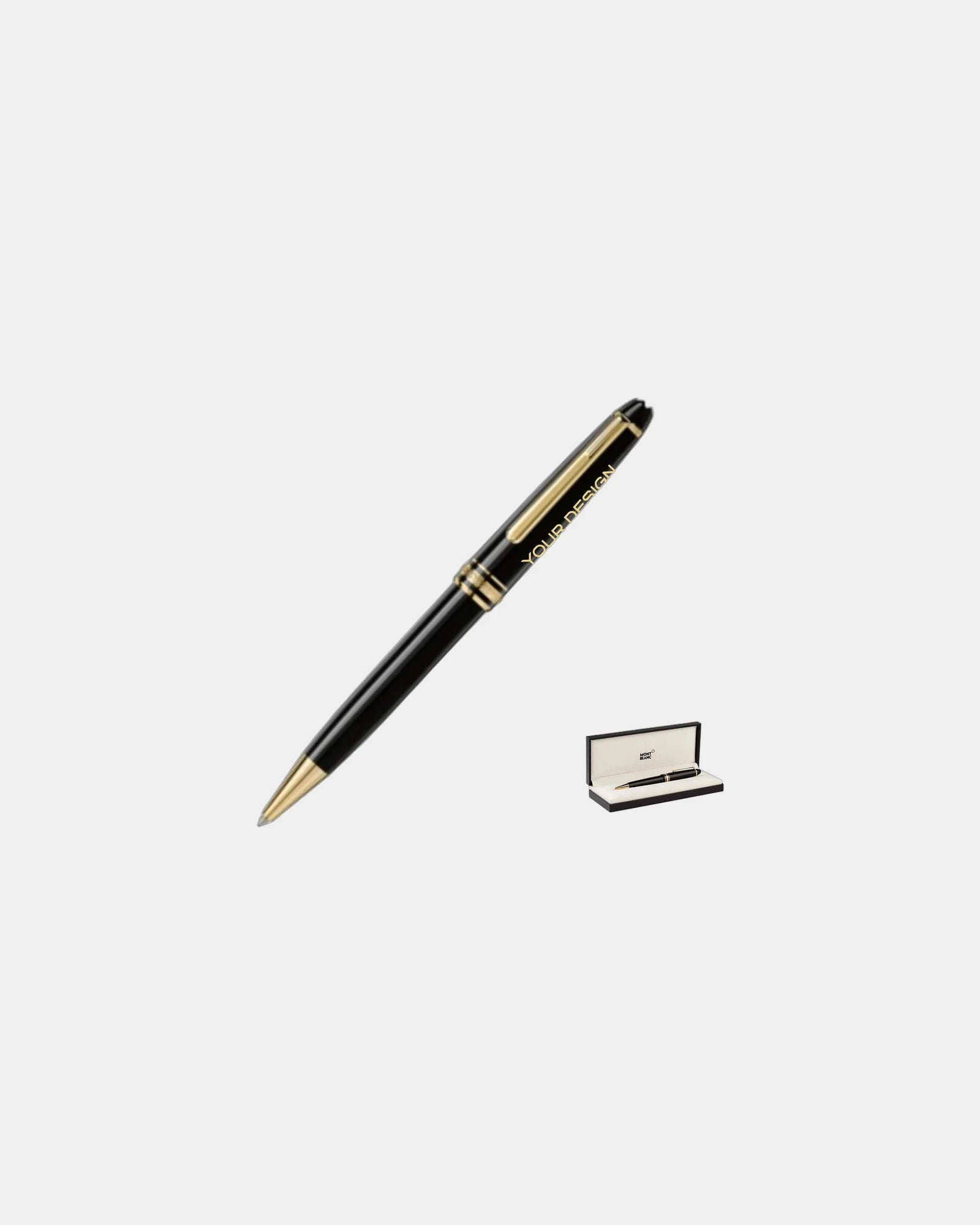 Custom engraved Montblanc Meisterstuck ballpoint pen - 1