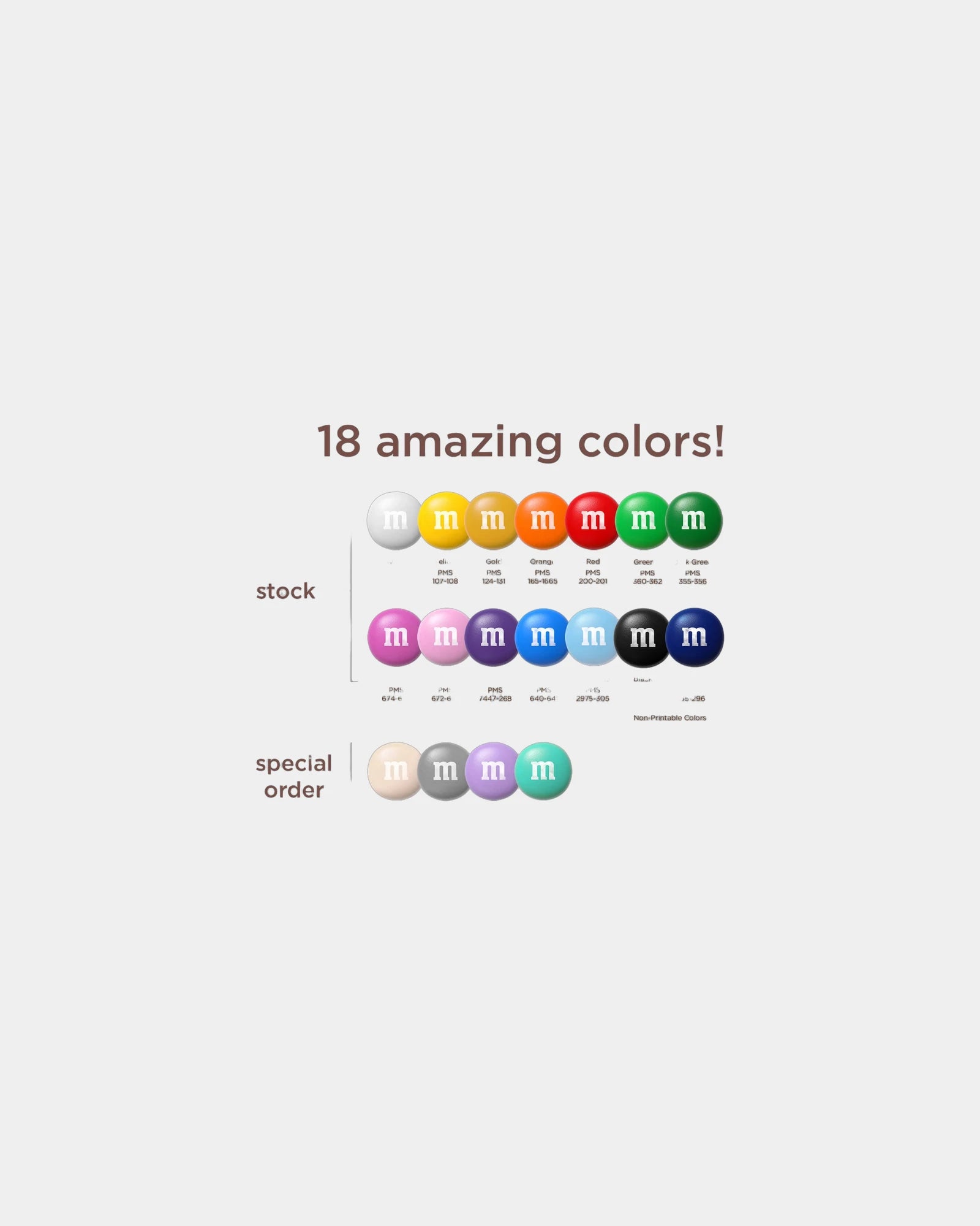 Custom 2 lb Color Choice M&M'S Candy Bag - Light Purple