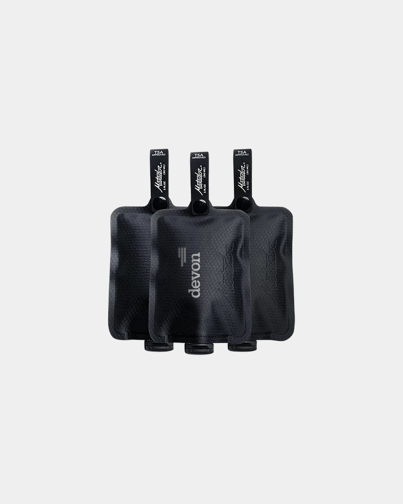 Custom Cordura fabric toiletry bottle for travel - 1