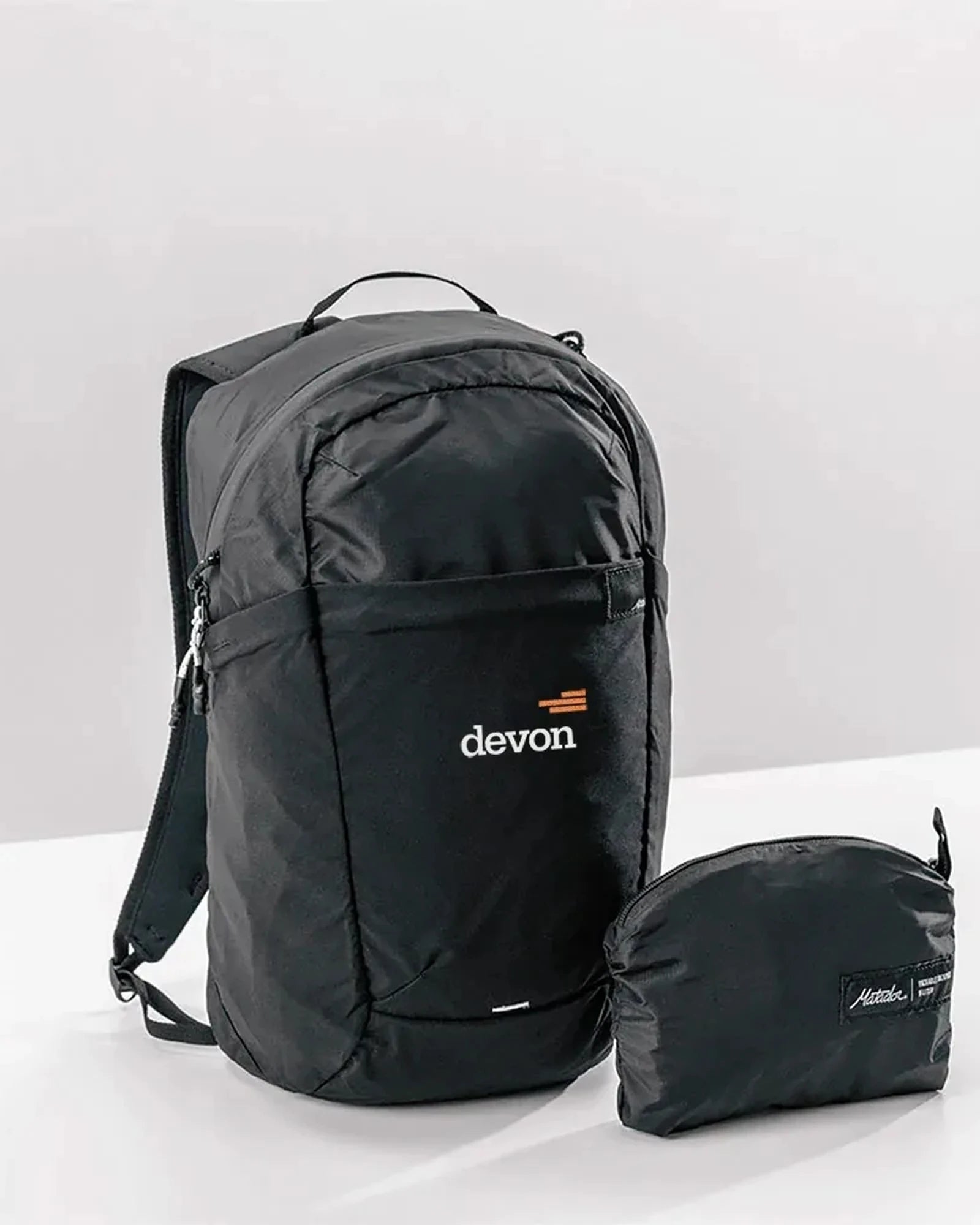 Custom recycled nylon 16L packable backpack - 4