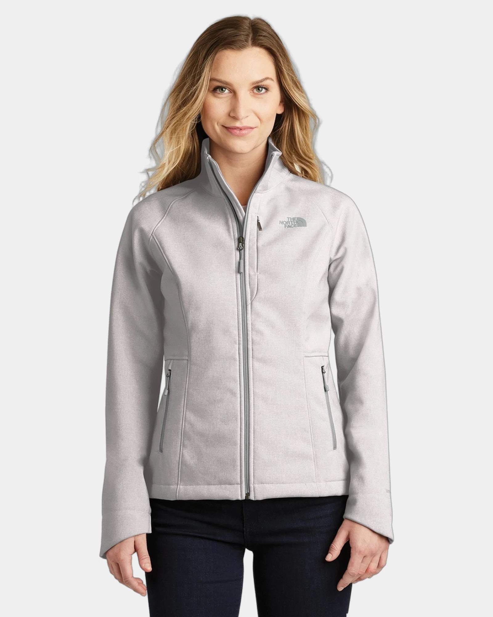 Custom windproof The North Face Apex Barrier Soft Shell - Tnf Light Grey Heather