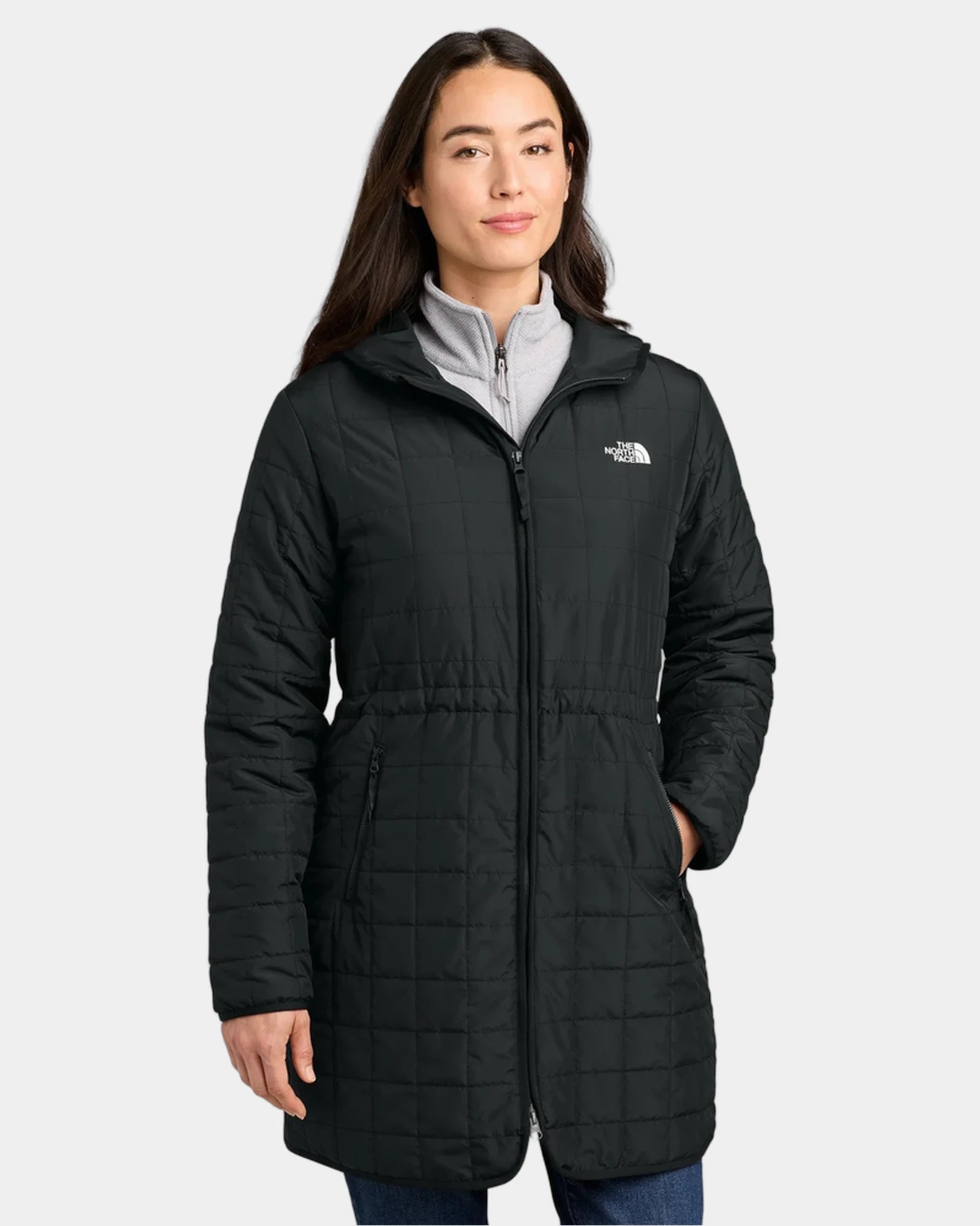 Custom recycled polyester The North Face Iron Drift parka - Tnf Black