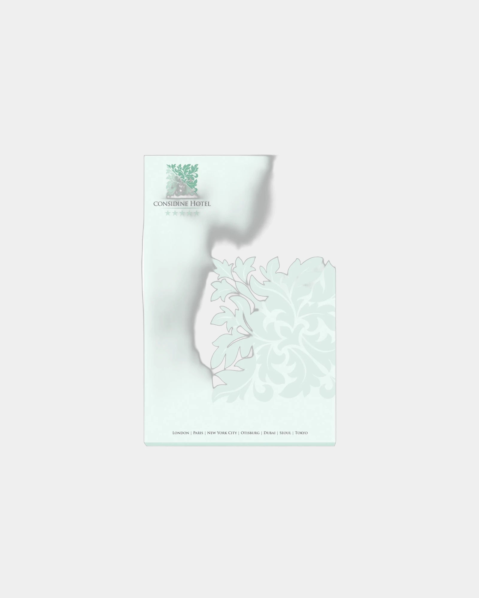 Custom FSC-certified 4" x 6" sticky note pad, 25 sheets - 1