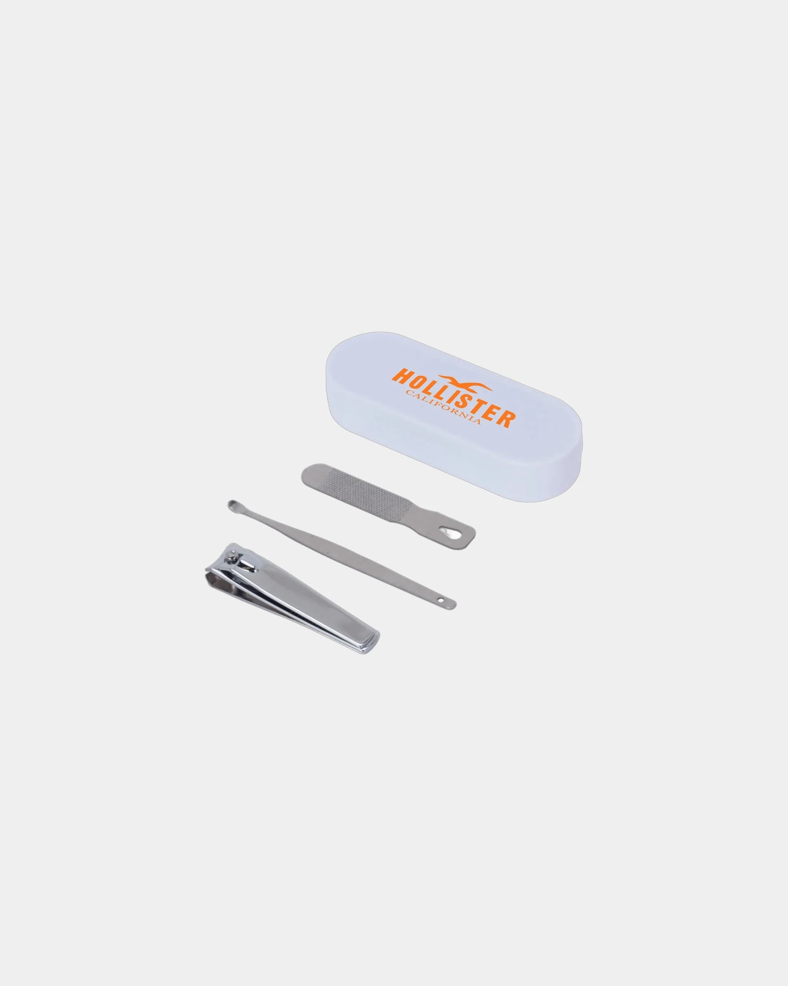 Custom recycled nail grooming set with metal tools - 1