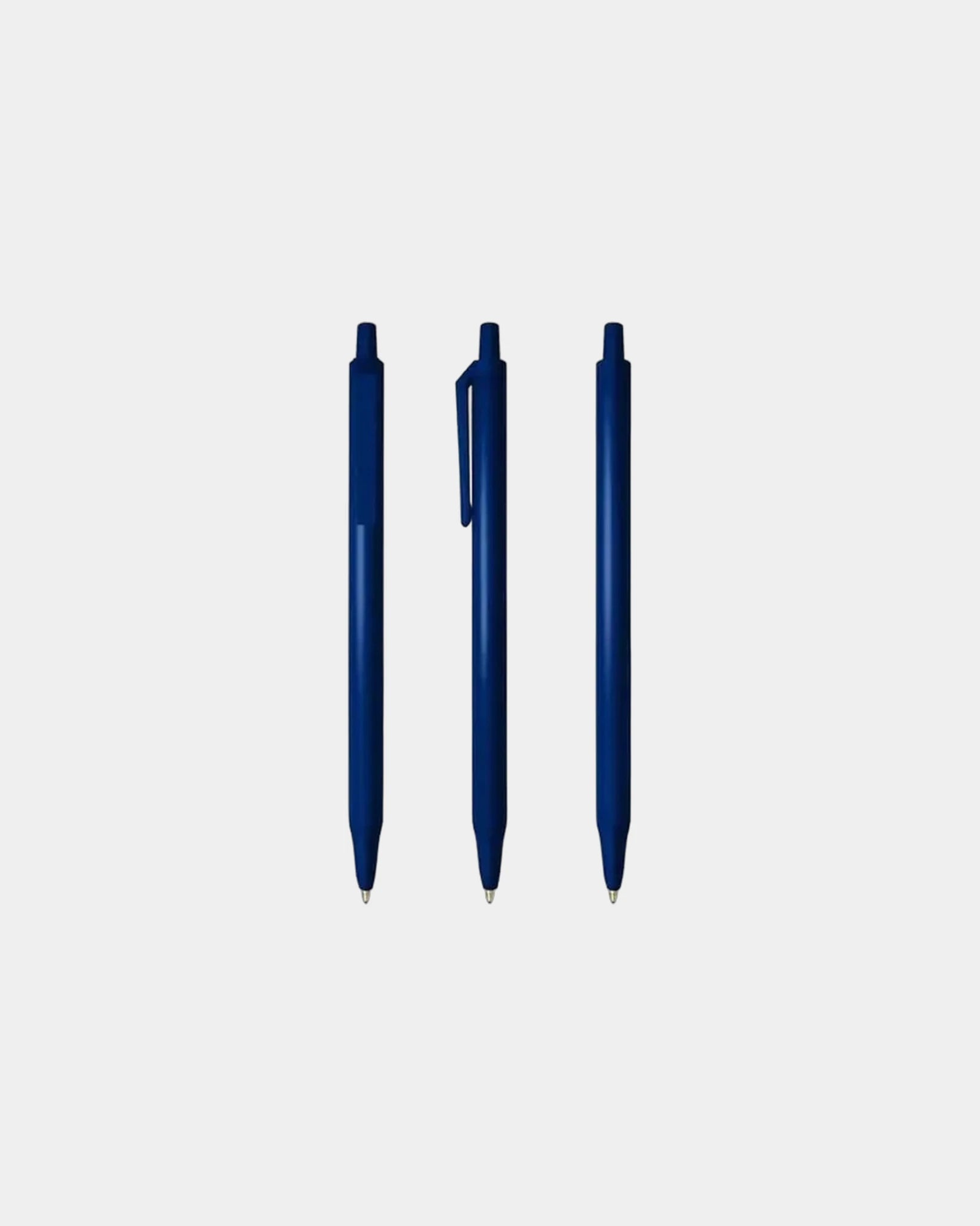 Custom retractable ballpoint pen BIC Clic Stic - Navy Blue