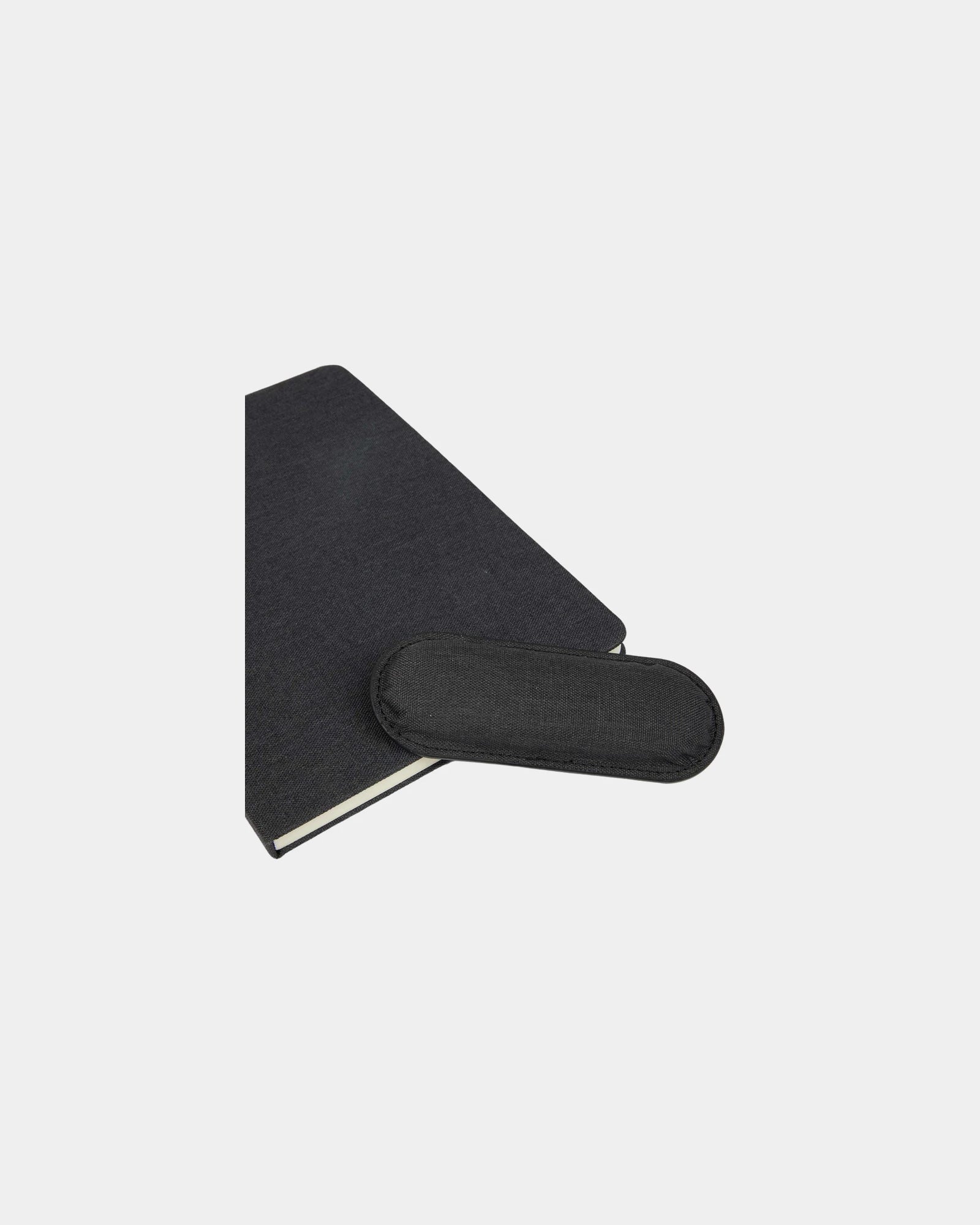 Custom recycled mouse pad bound notebook, 5.5" x 8.5" - 1