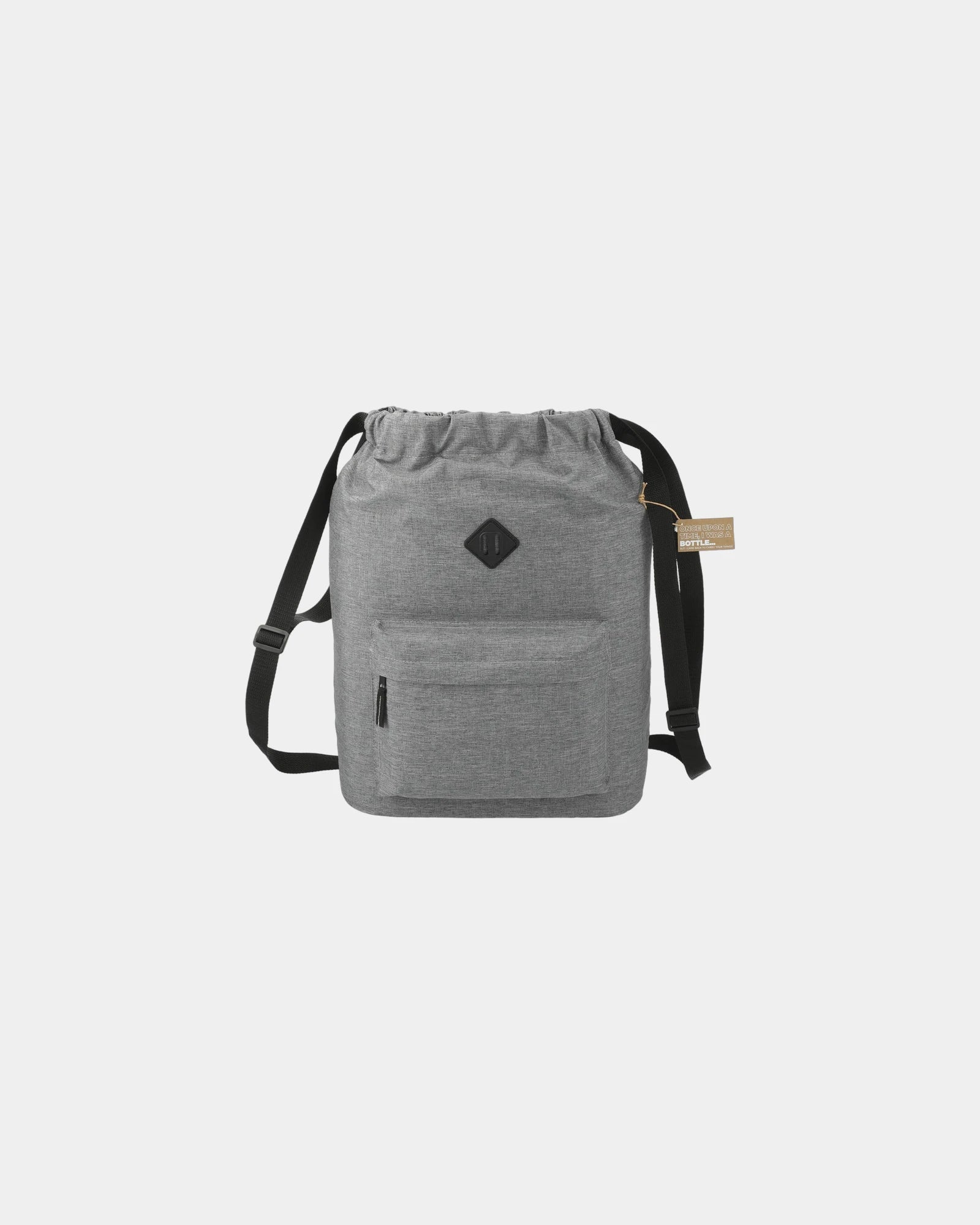 Custom recycled insulated drawstring backpack bag - 1