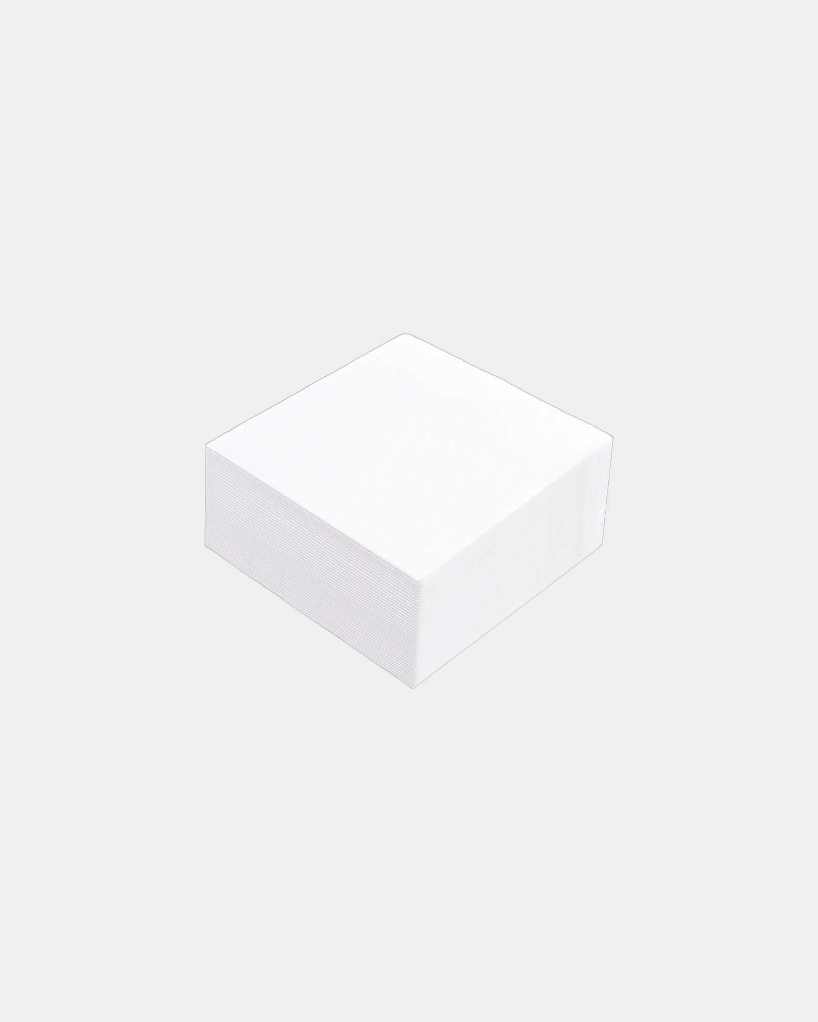 Custom FSC-certified sticky note cube 3" x 3" x 1-1/2" - 1