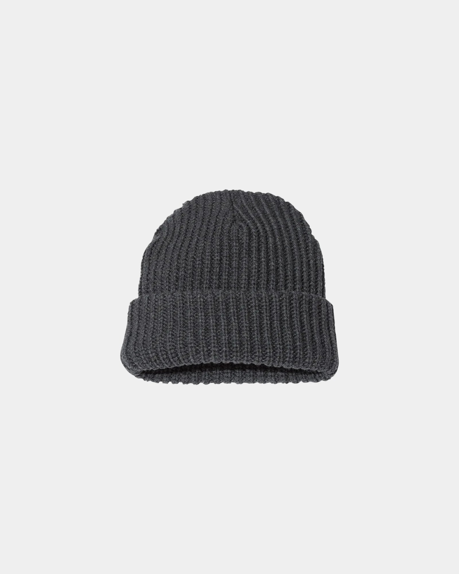 Custom chunky cuffed beanie for teams and events - Charcoal