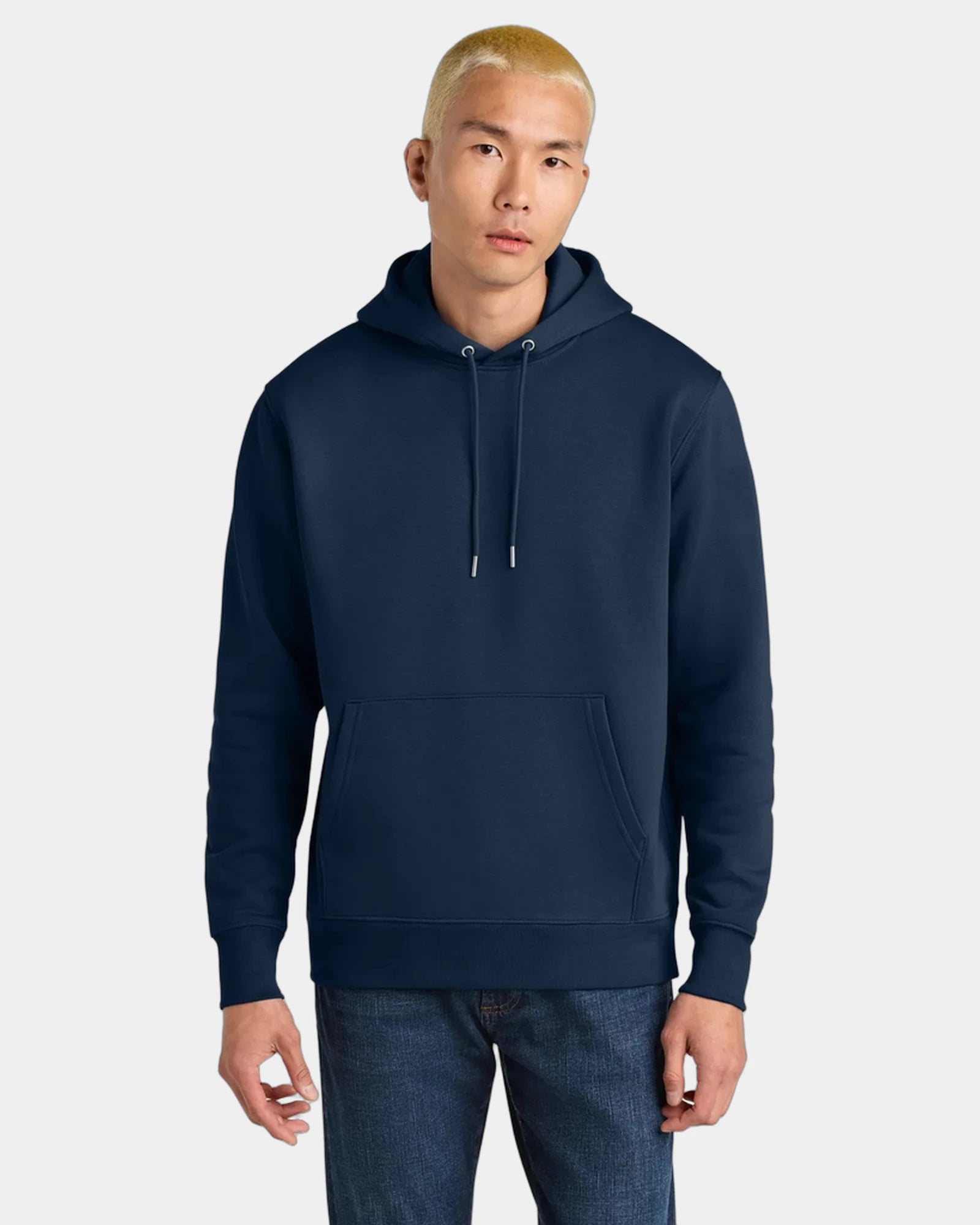 Custom organic cotton hoodie Stanley/Stella Cruiser 2.0 - French Navy