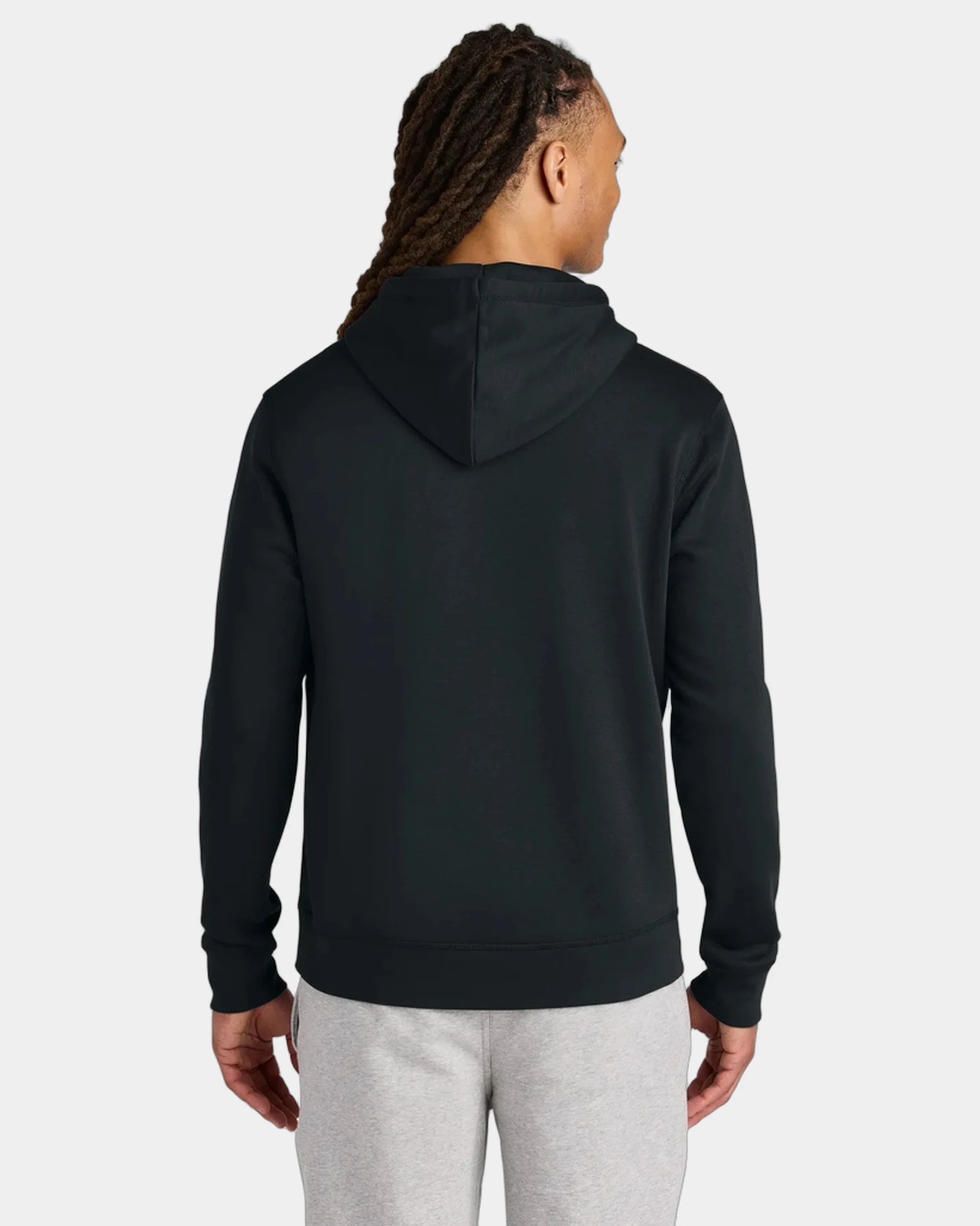 Custom organic cotton Stanley/Stella Drummer 2.0 hoodie - Black
