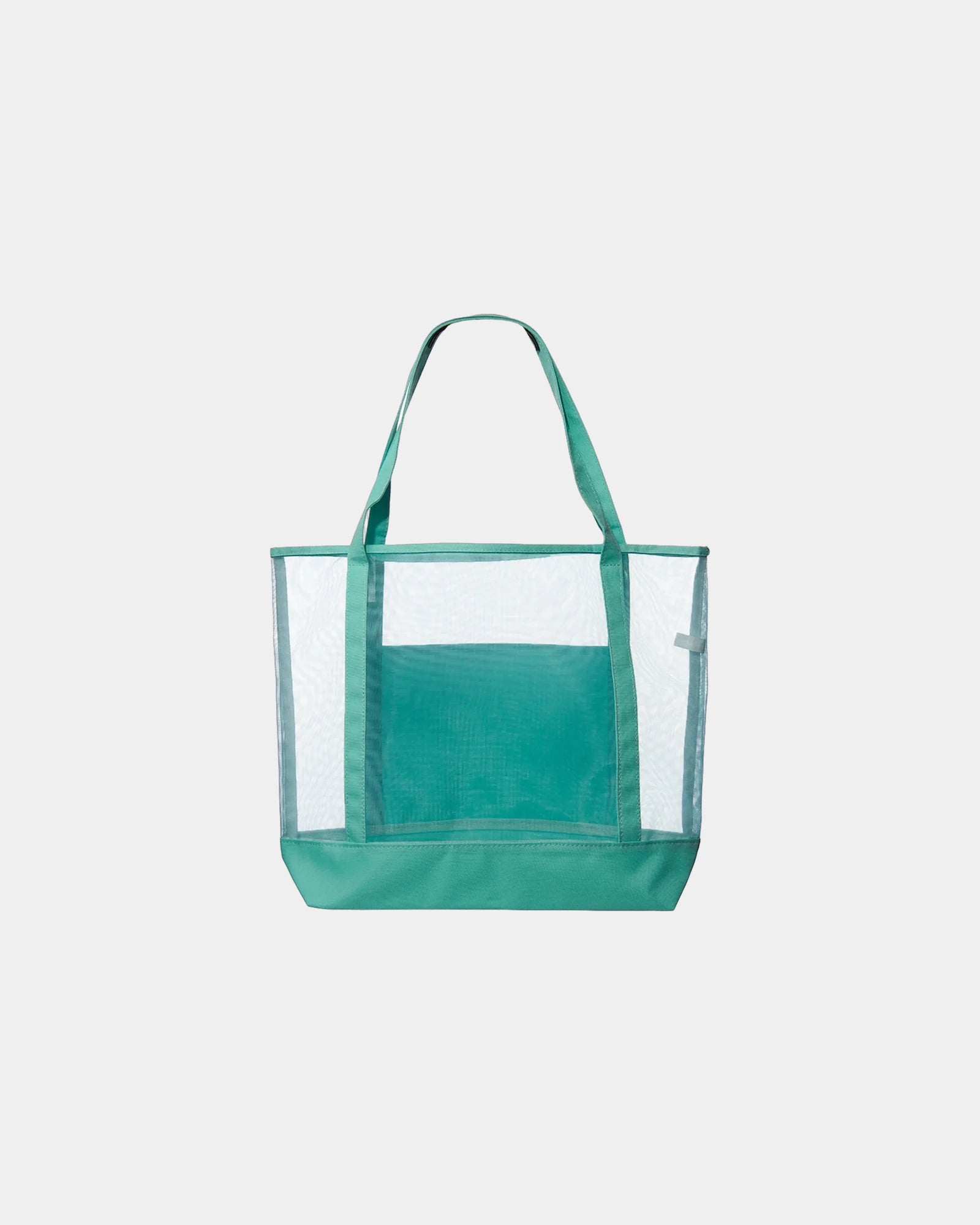 Custom mesh beach bag with carrying handles, 19" - 1
