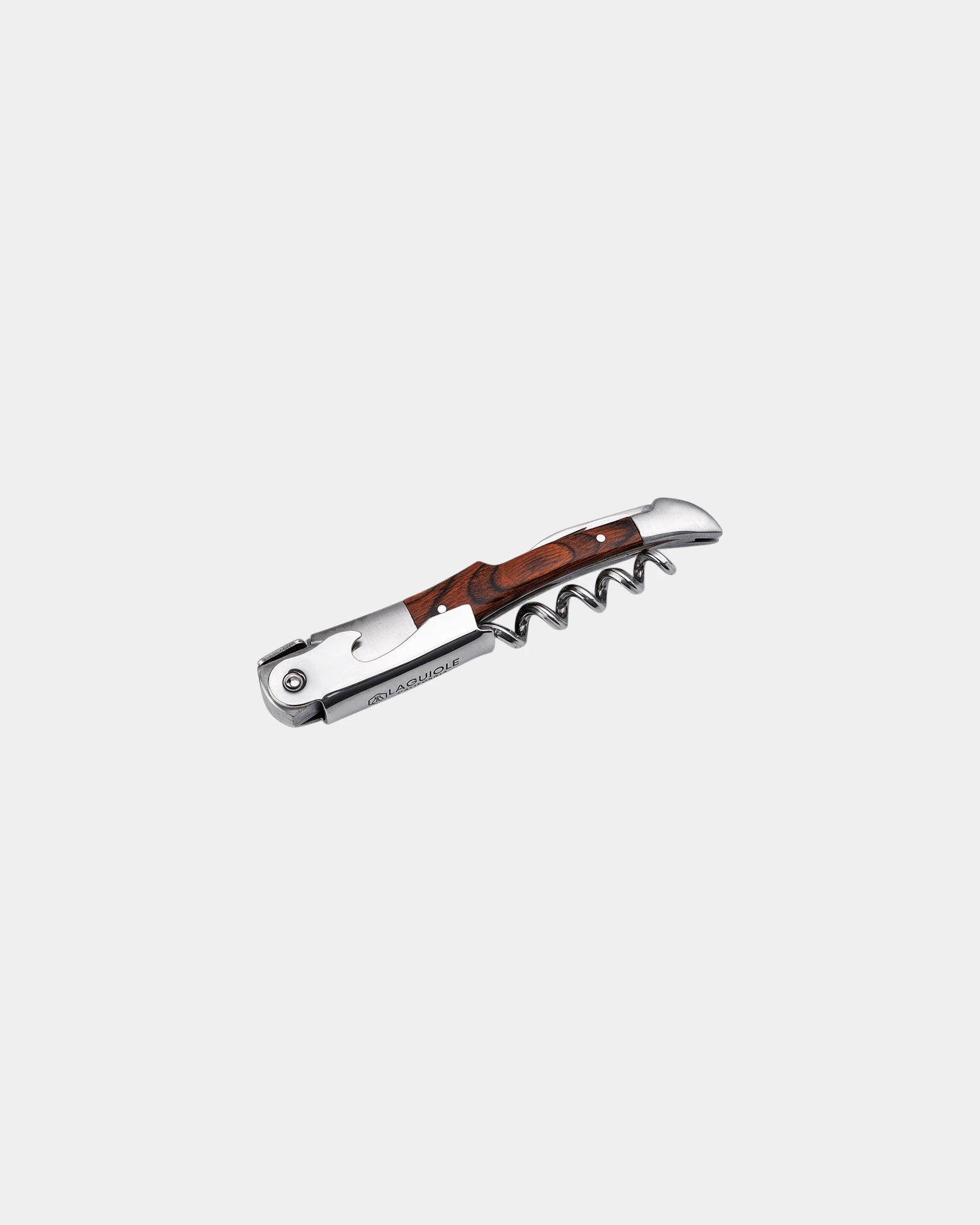 Custom stainless steel Laguiole California corkscrew - 2
