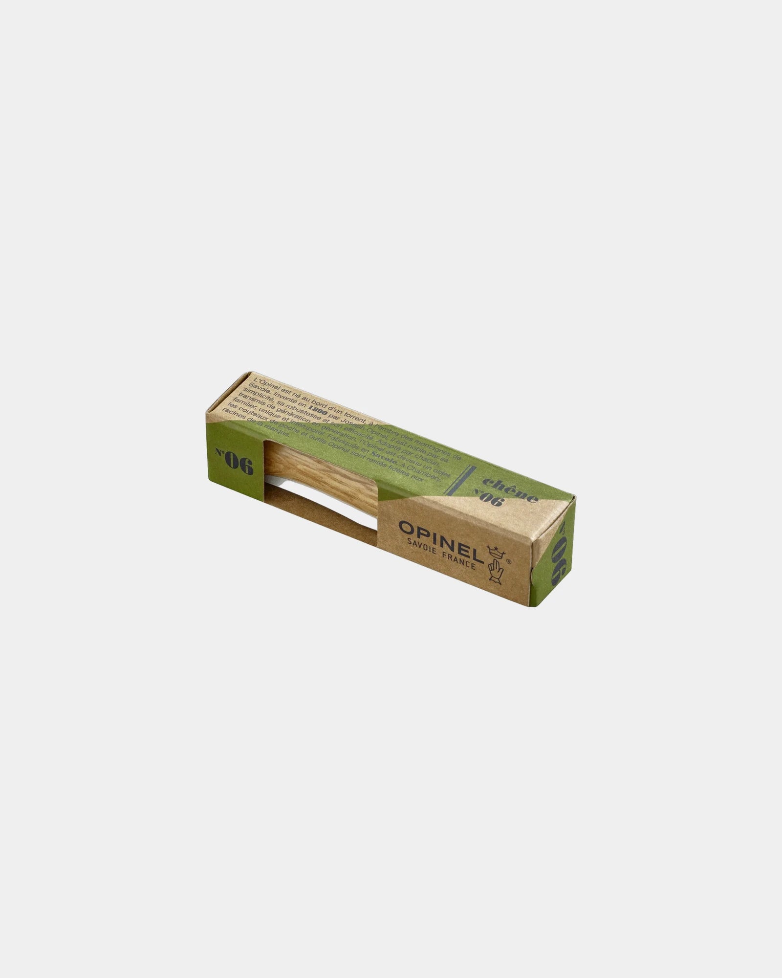 Custom stainless steel Opinel No 08 folding knife - 4