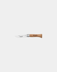 Custom stainless steel Opinel No 08 folding knife - Wood