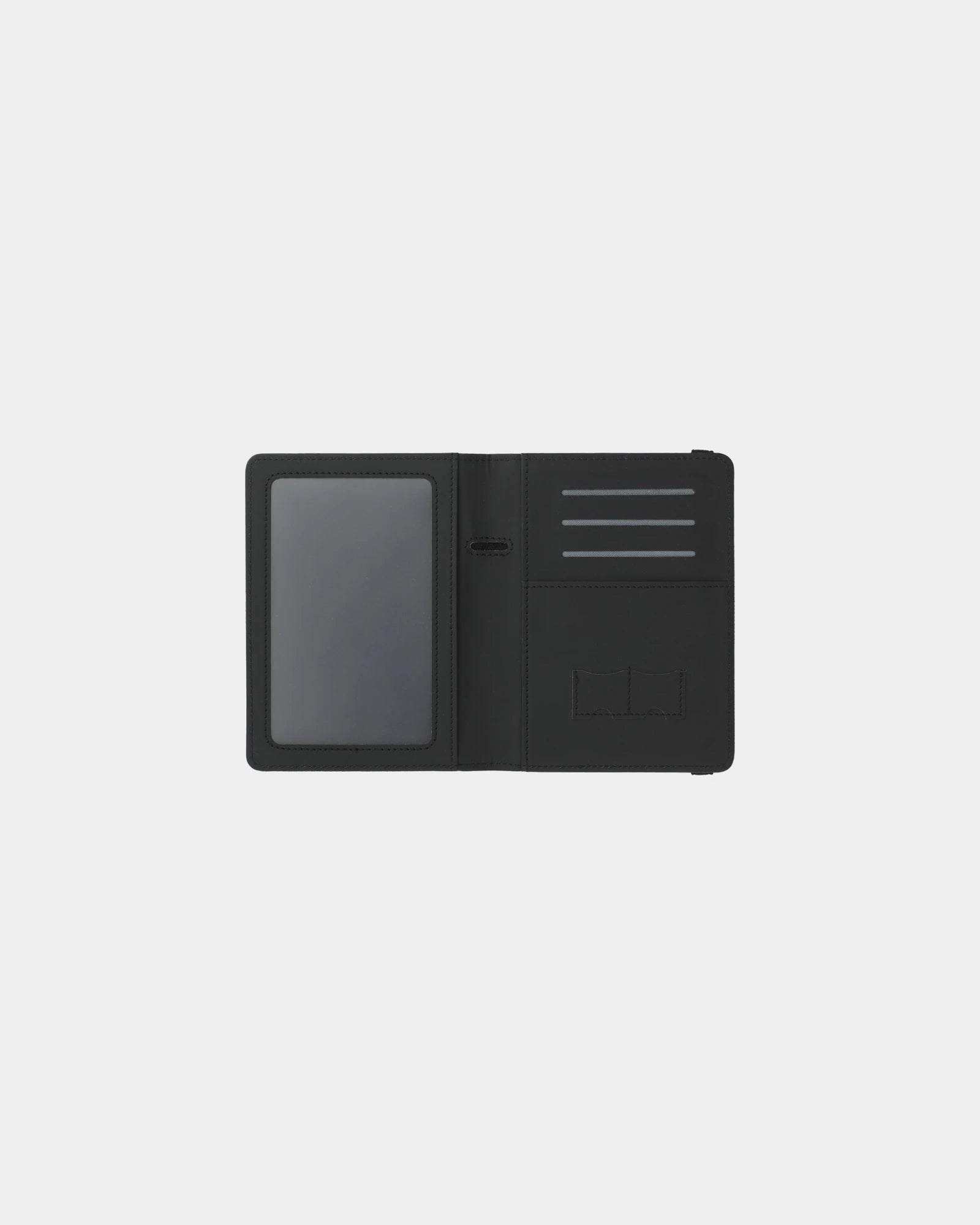 Custom recycled passport wallet with card slots - 1