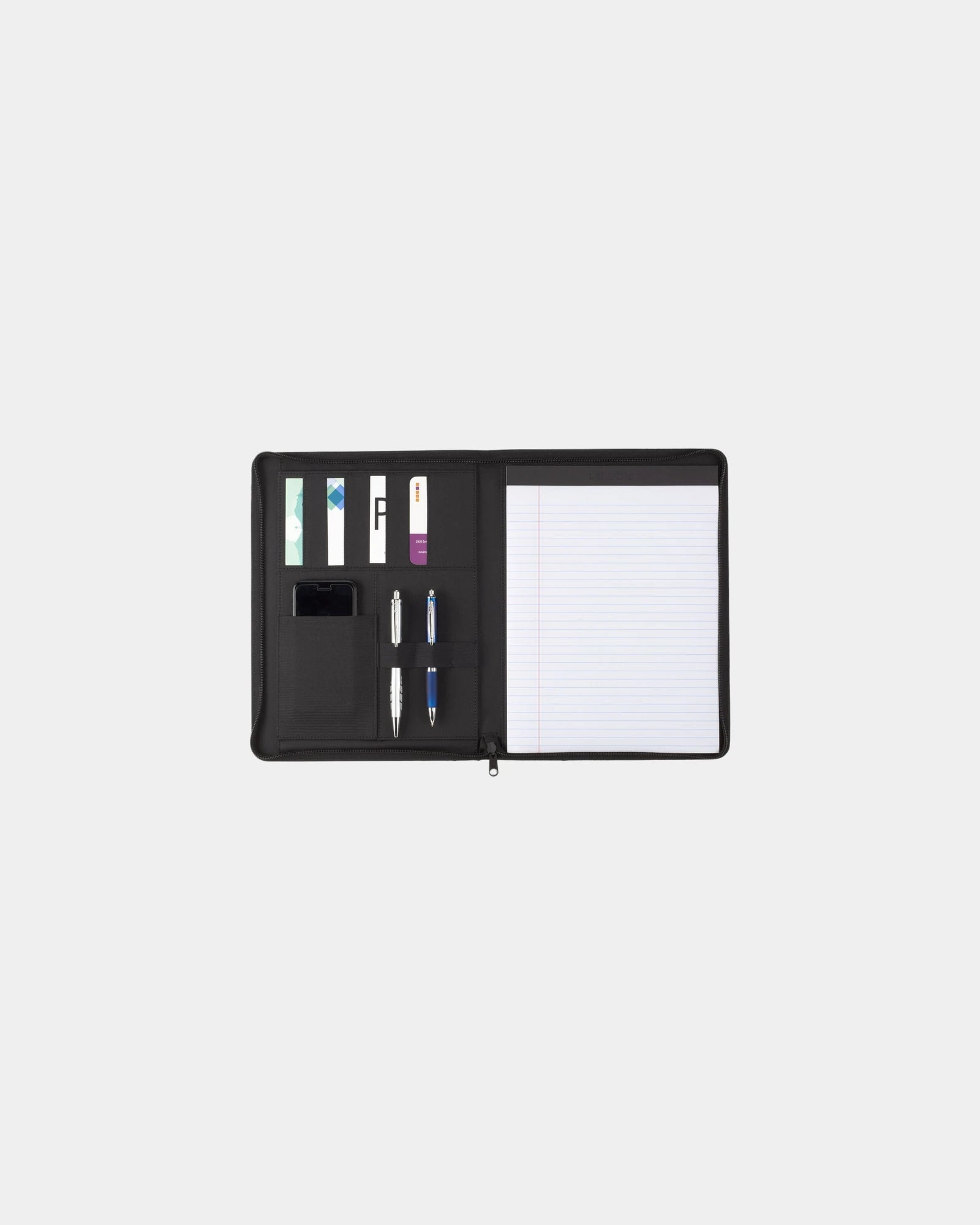 Custom zippered padfolio with FSC paper, 11" x 8.5" - 4