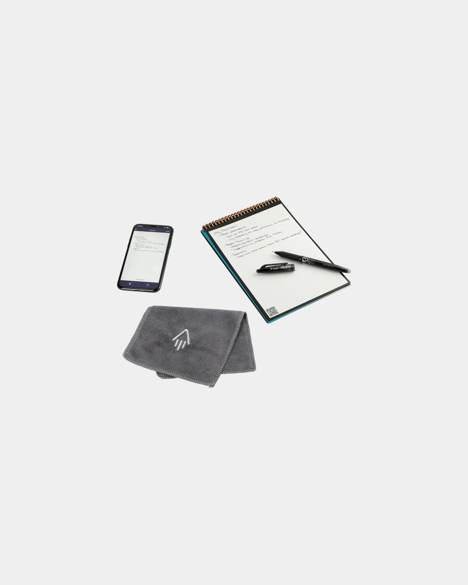 Custom reusable flip notebook set with erasable pages - 25
